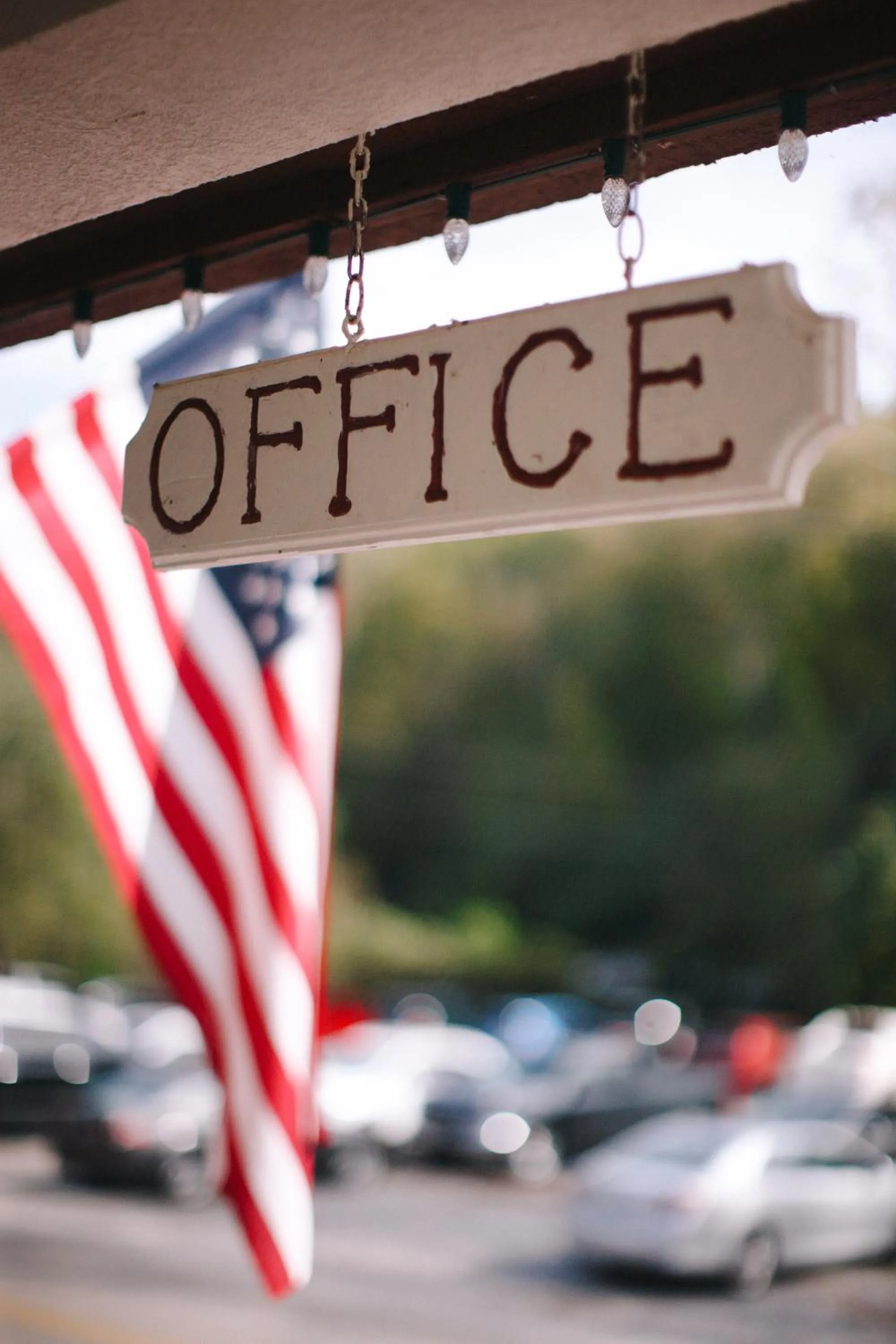 Property logo or sign in Riverbend Motel & Cabins