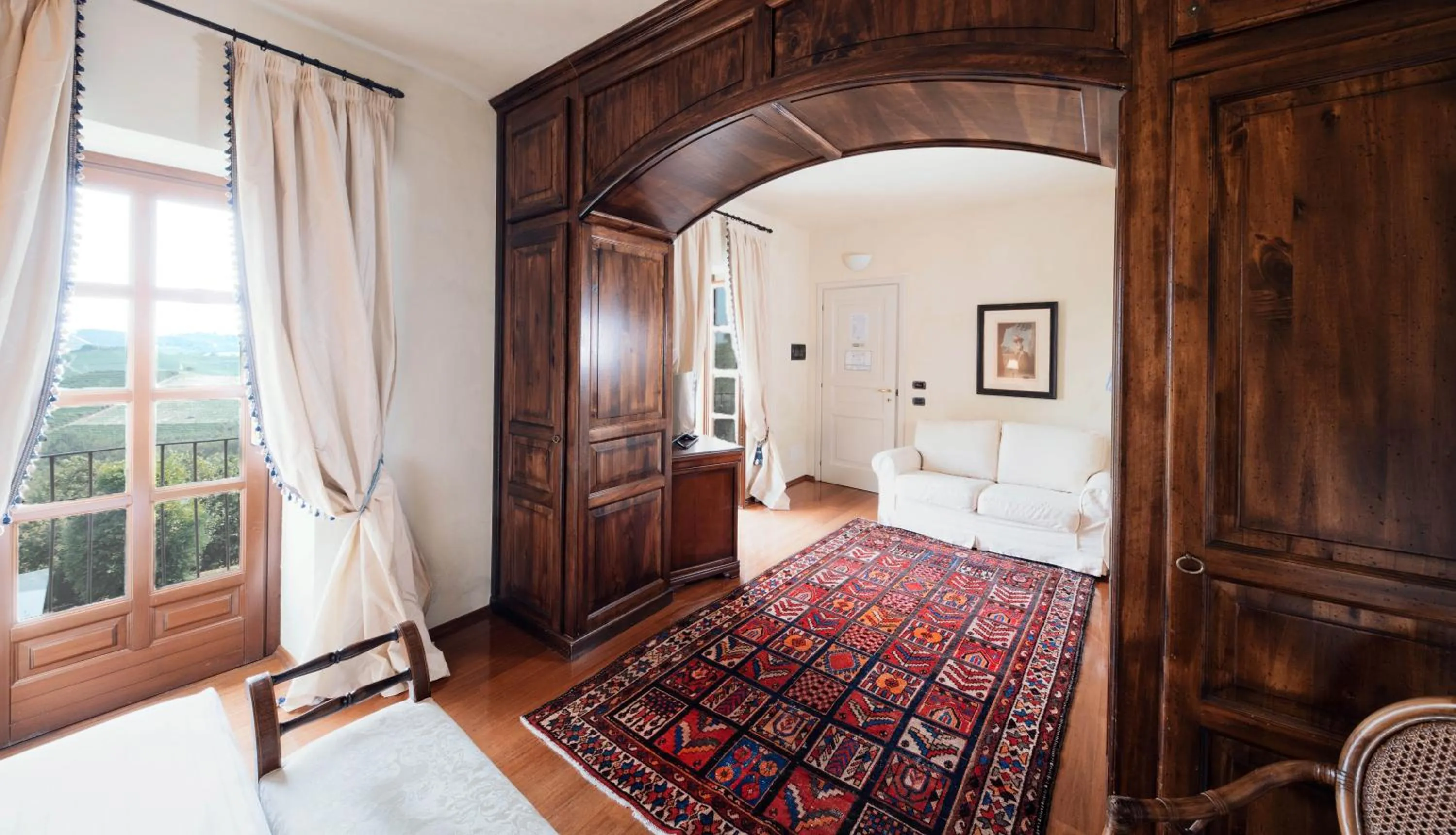 Bed in Hotel Casa Pavesi