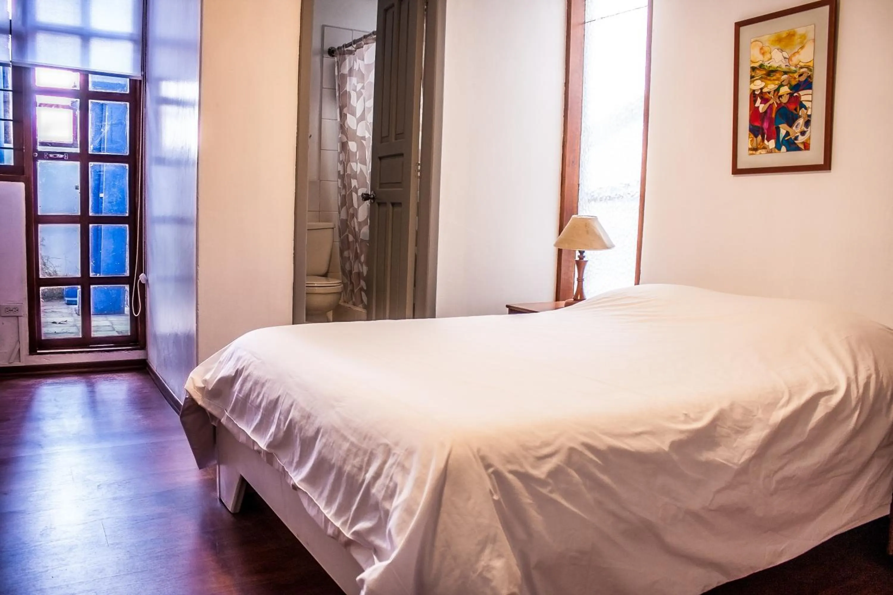 Bed in Hostal Posada del Maple