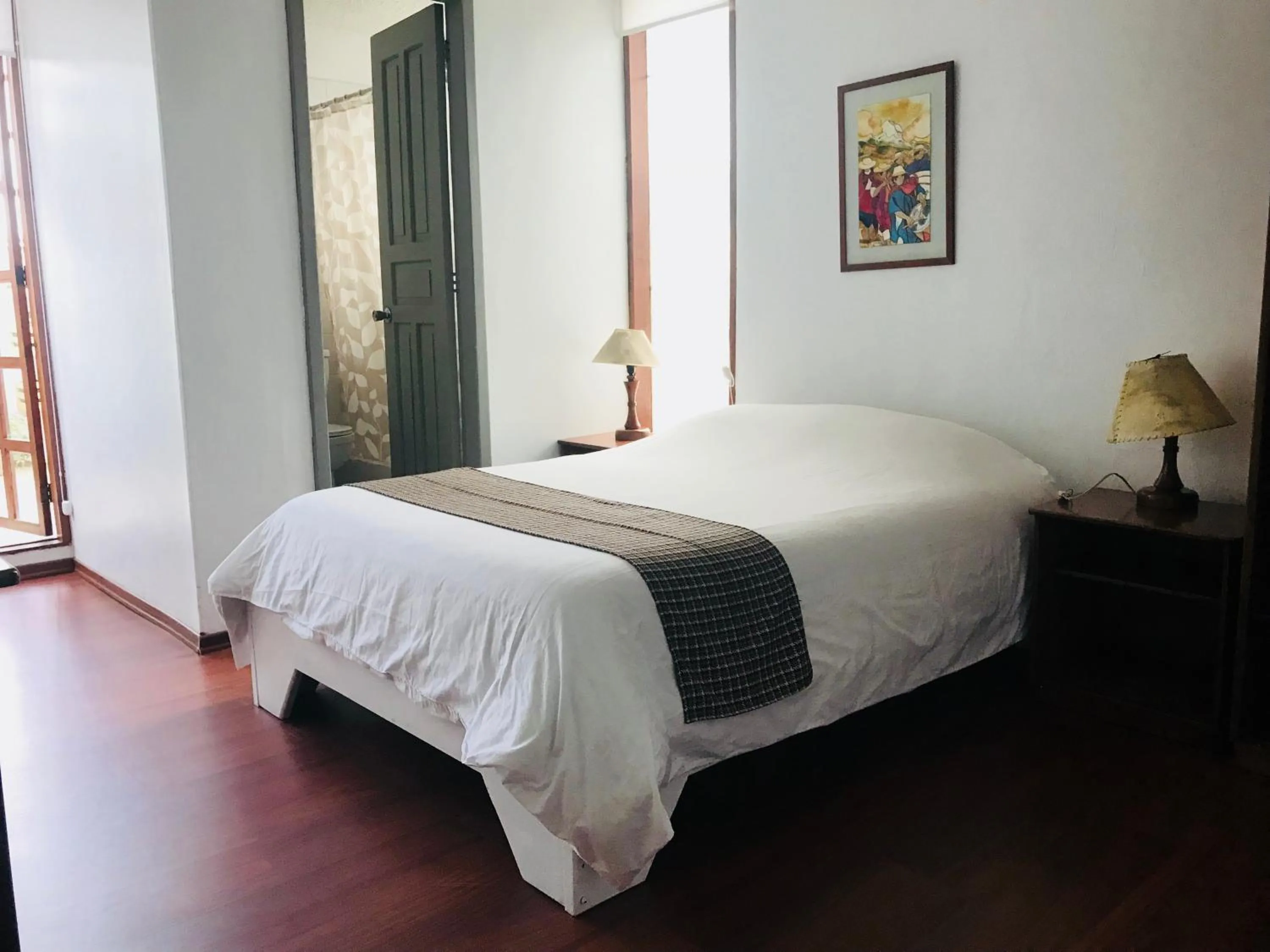 Bed in Hostal Posada del Maple