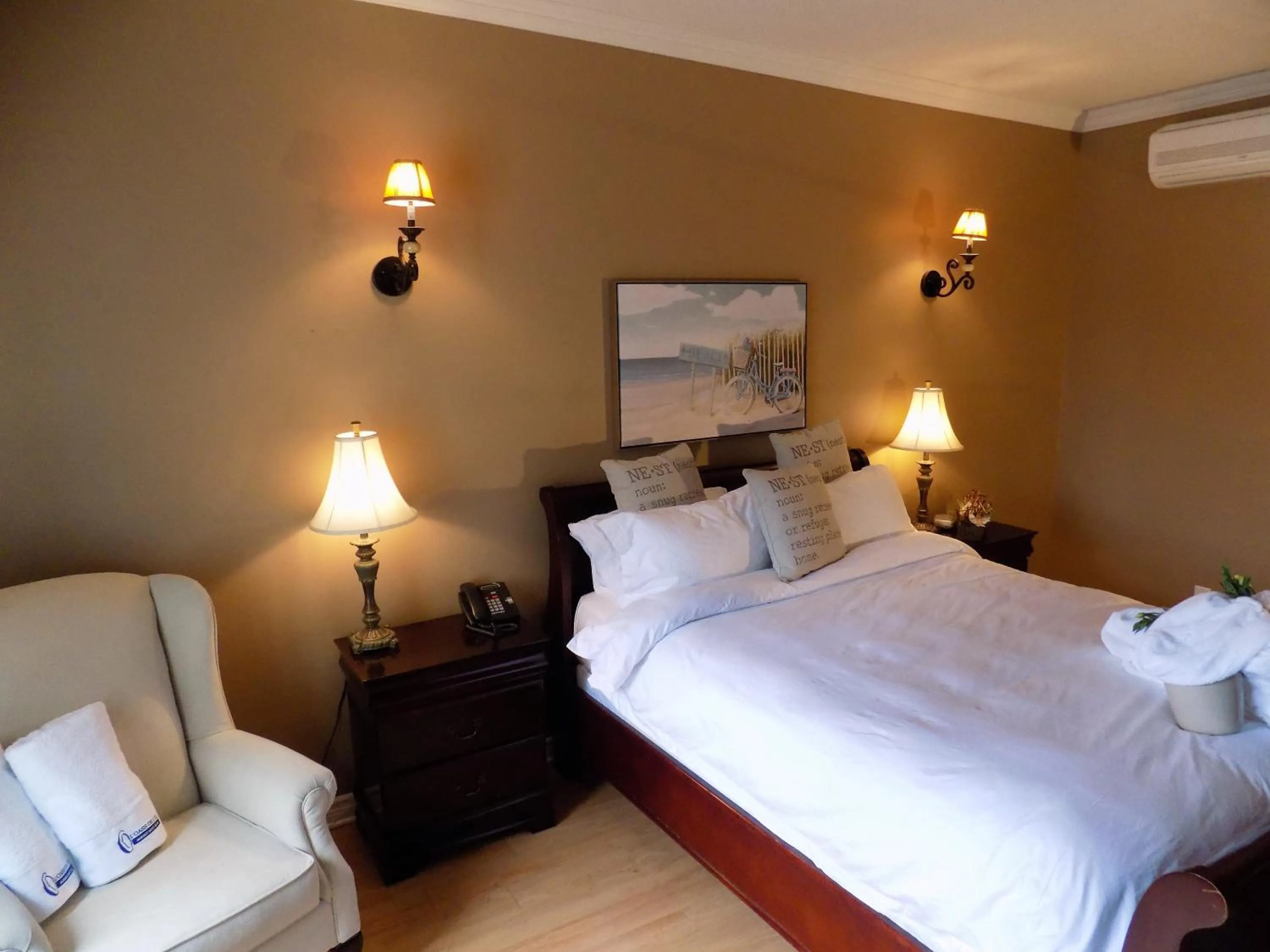 Photo of the whole room in L'Oasis de l'Île