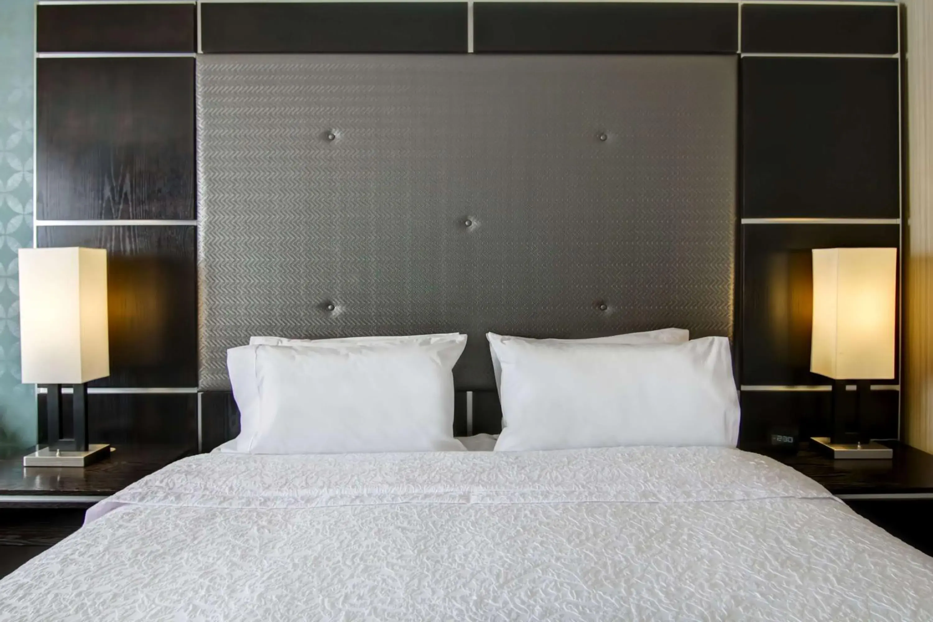 Deluxe King Room with Whirpool - Non-Smoking in Hampton Inn & Suites by Hilton Calgary-Airport Deluxe King Room with Whirpool - Non-Smoking in Hampton Inn & Suites by Hilton Calgary-Airport