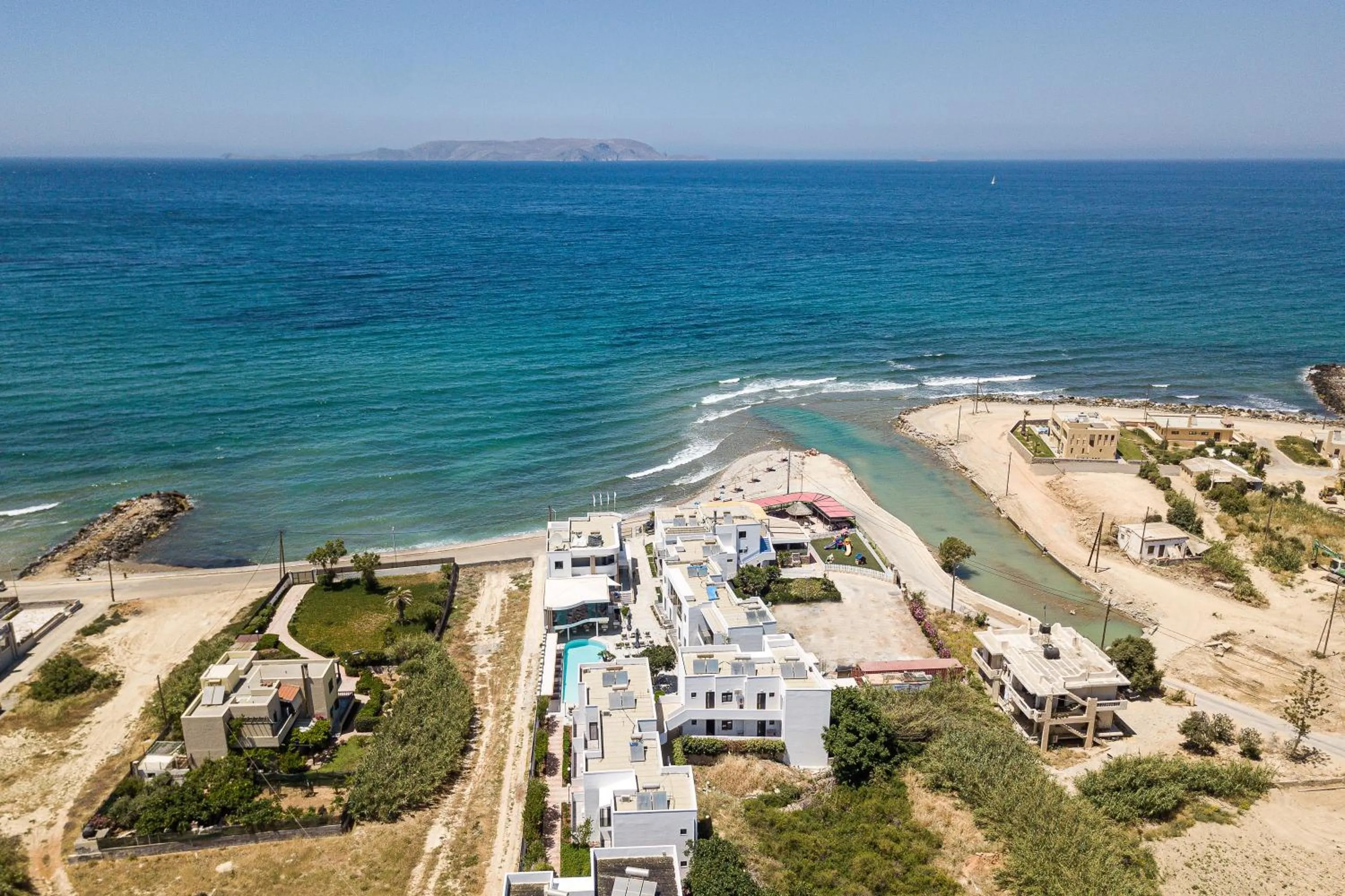 Sea view in Golden Bay Boutique Hotel & Bungalows