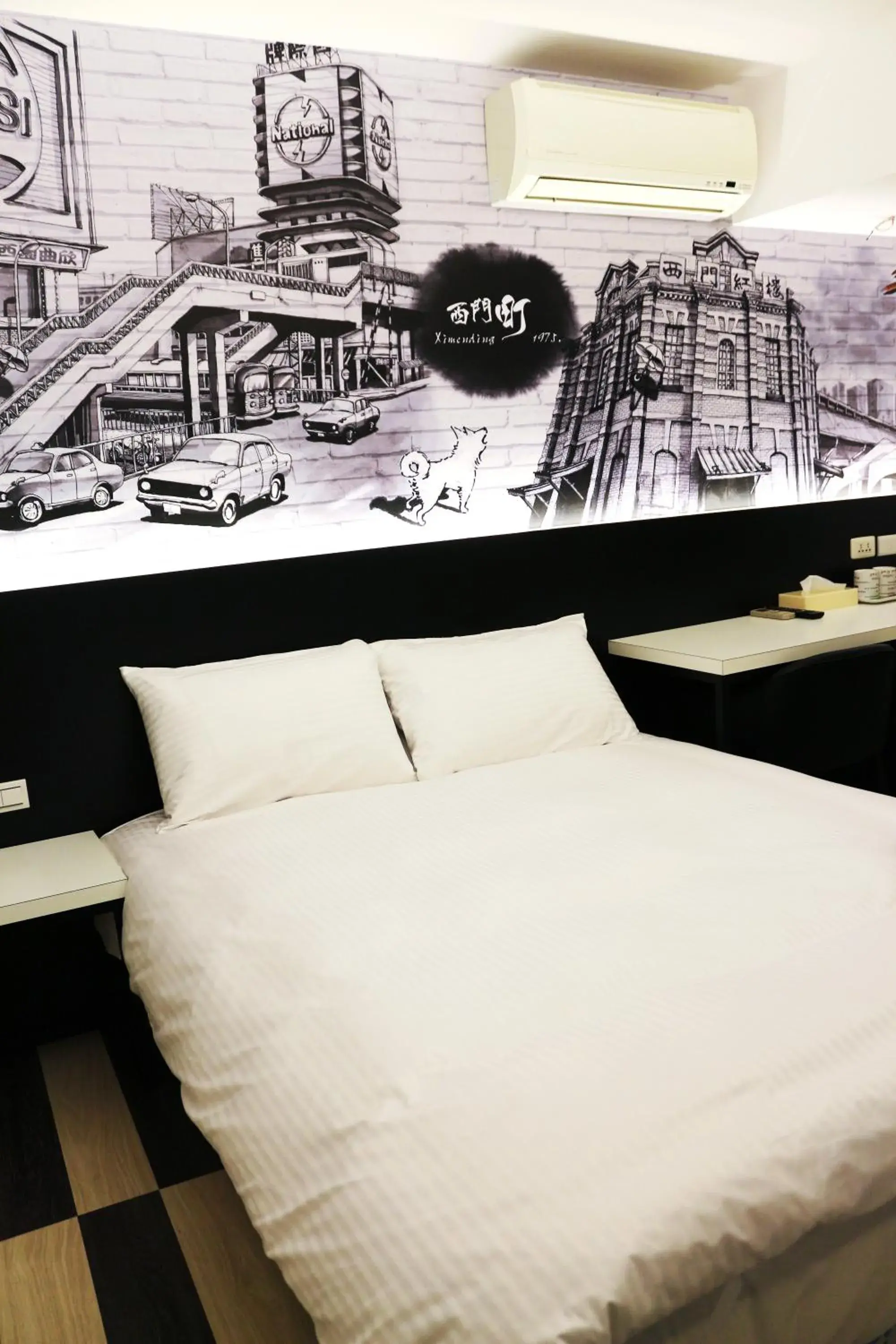 Bed in Haozhan Hotel Bed in Haozhan Hotel