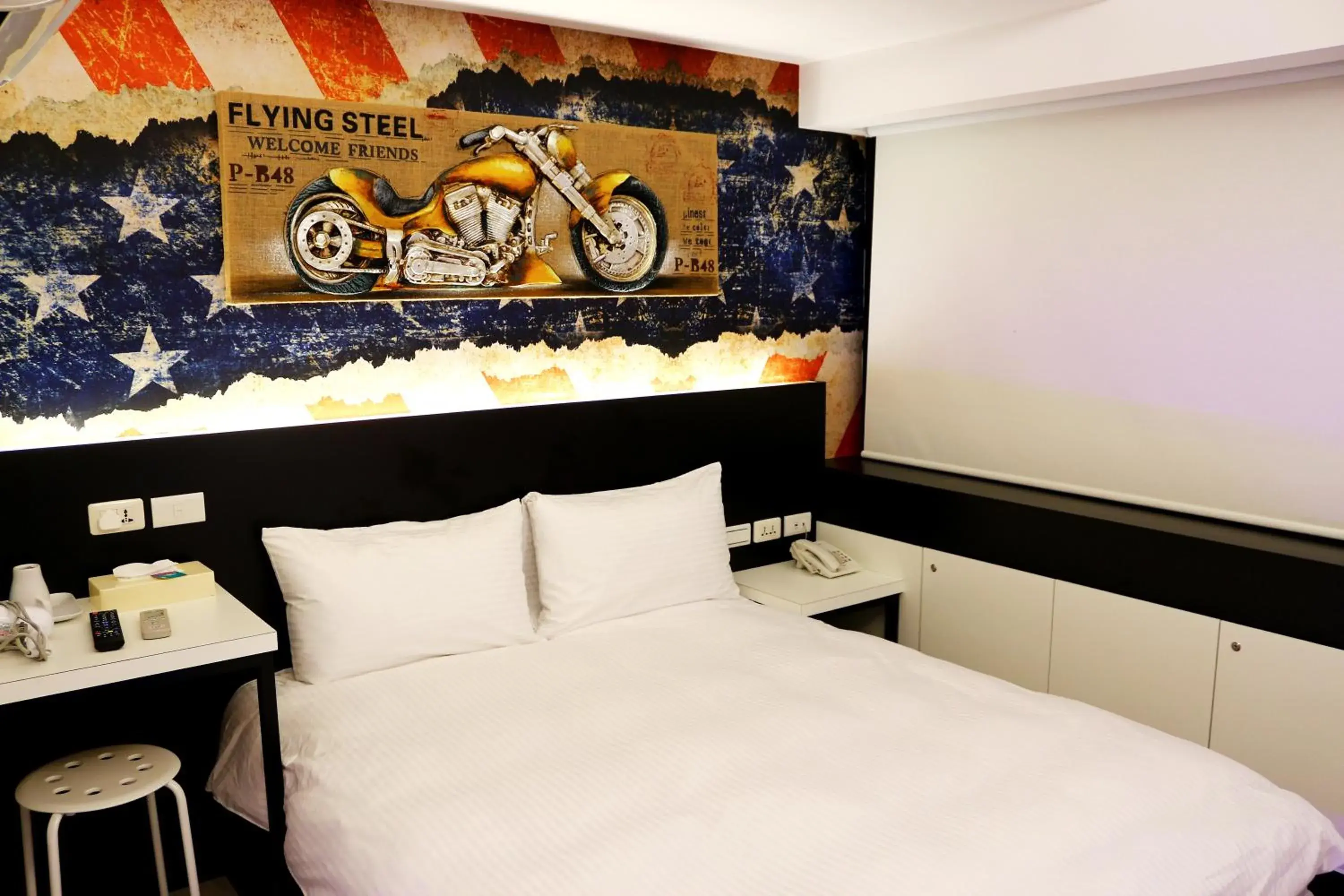 Bed in Haozhan Hotel Bed in Haozhan Hotel