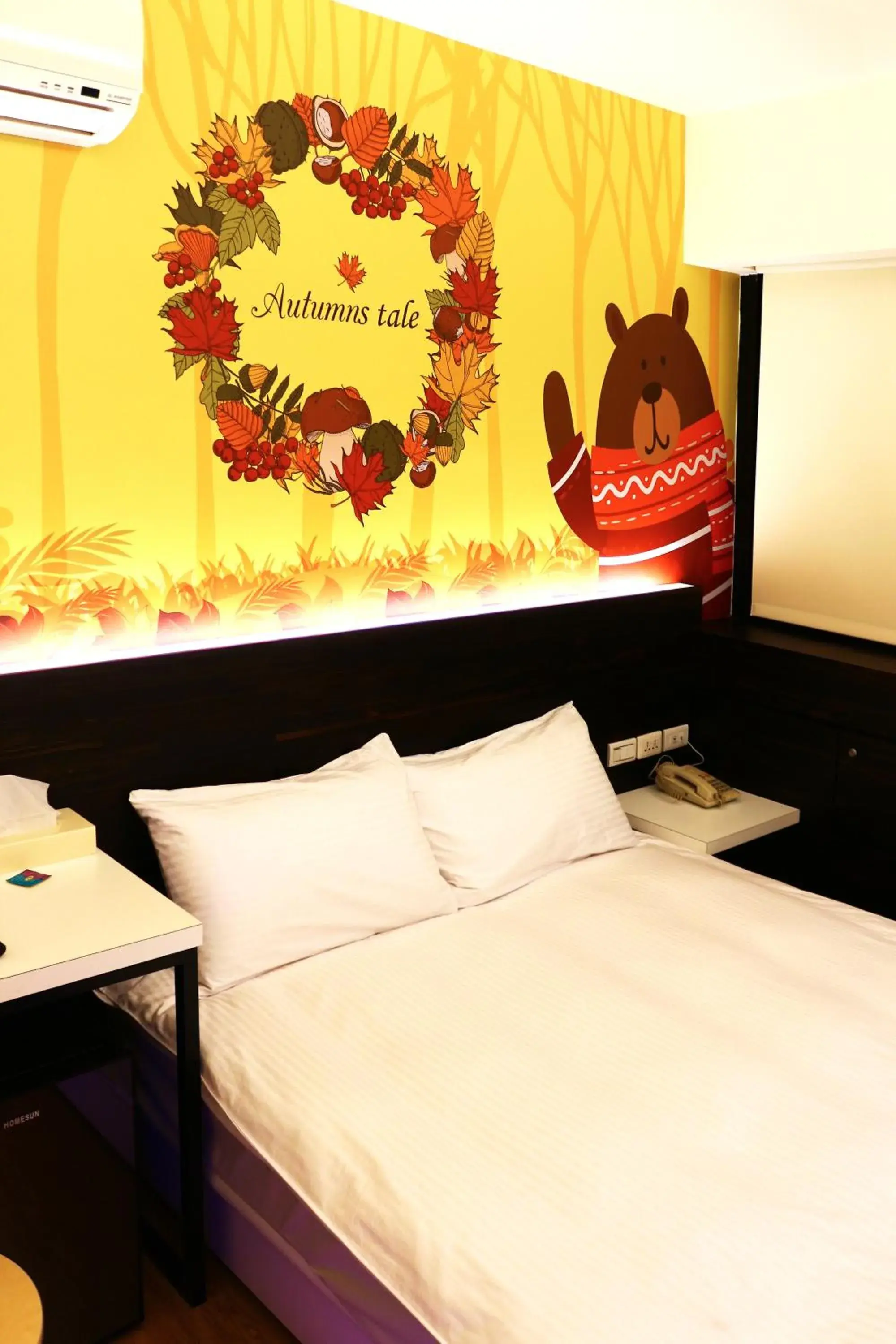 Bed in Haozhan Hotel Bed in Haozhan Hotel