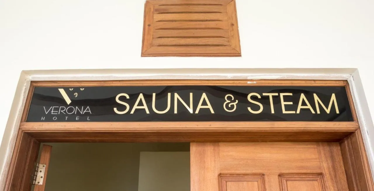 Sauna in Verona Hotel and Conference Center