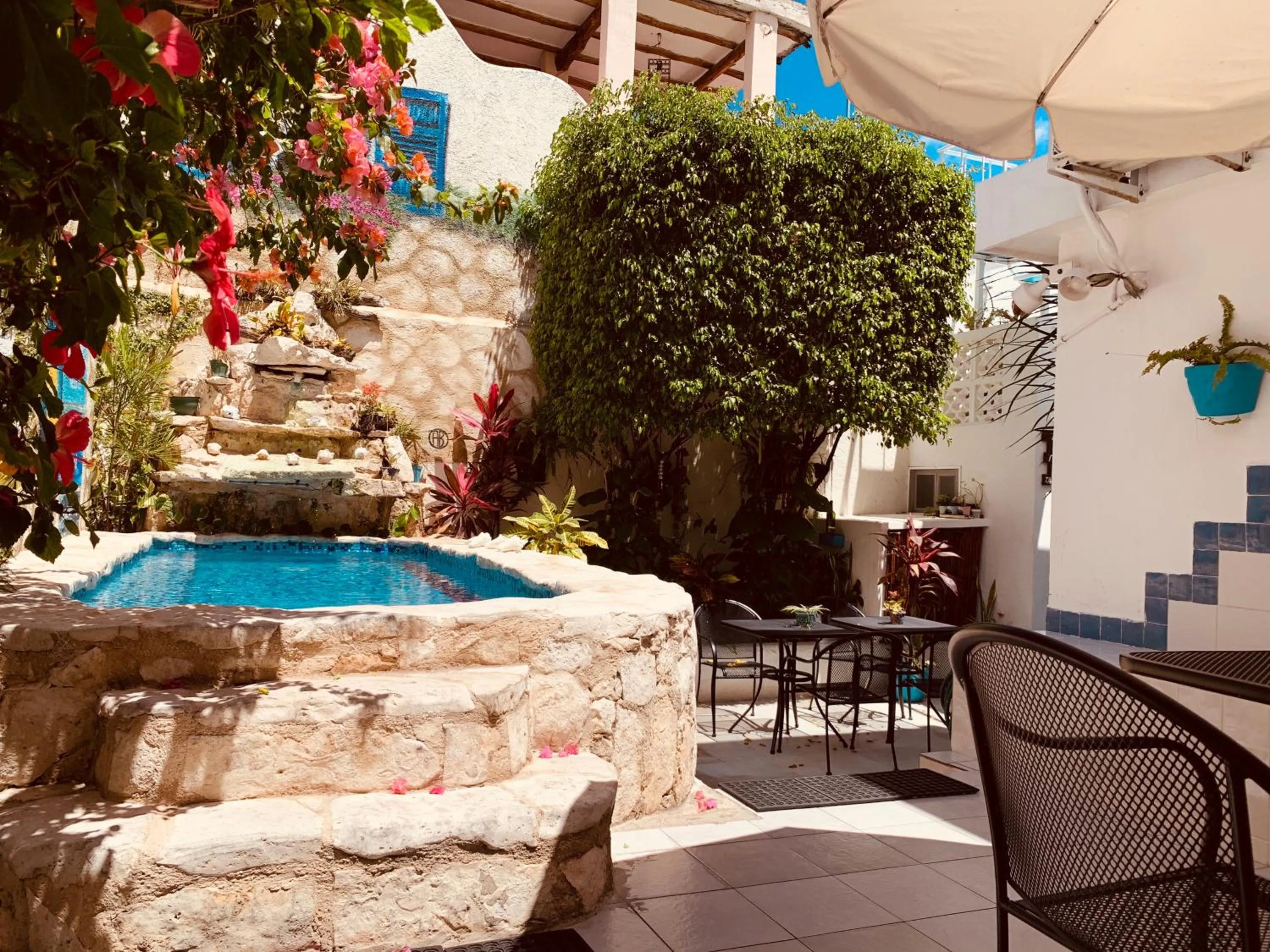 Patio in Caribo Cozumel