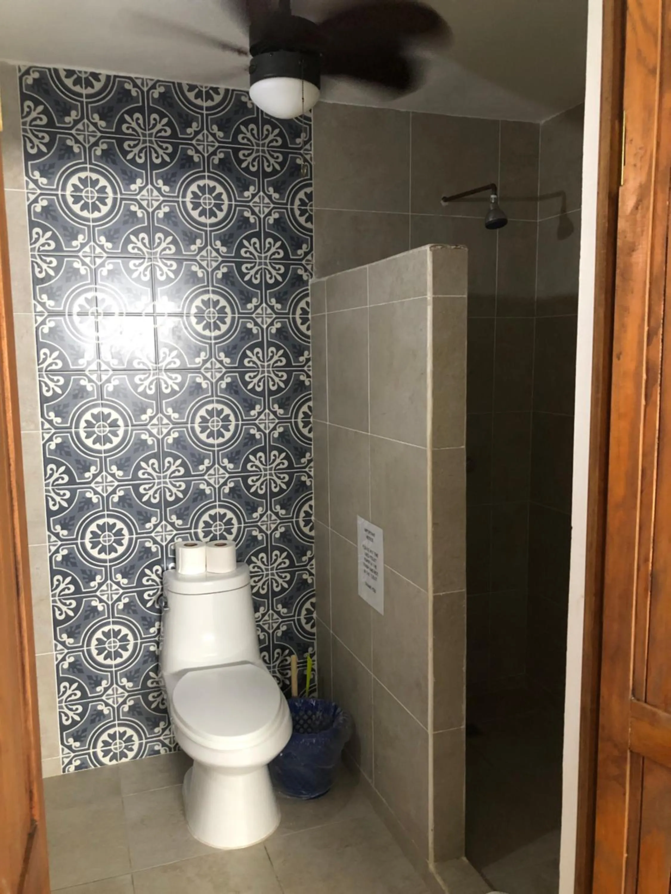 Shower in Caribo Cozumel