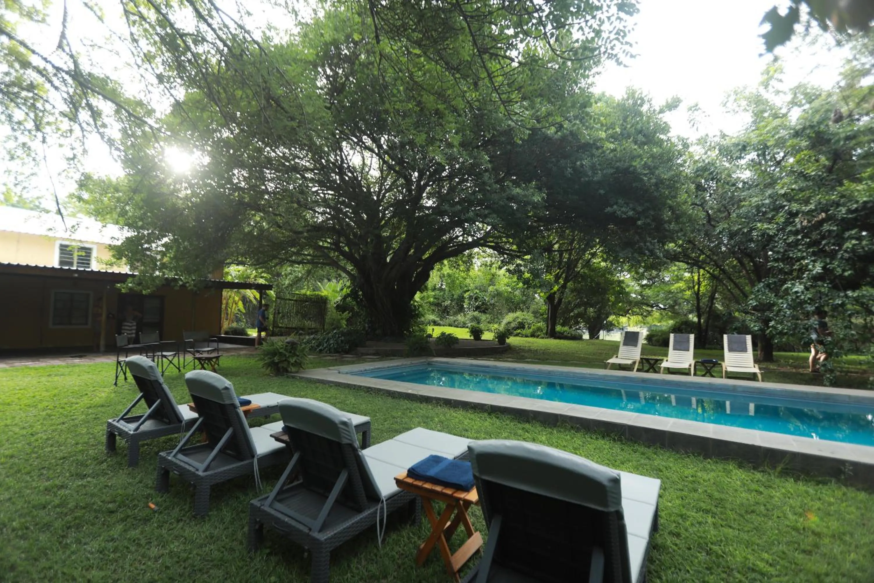 Swimming pool in The Waterfront, Maun