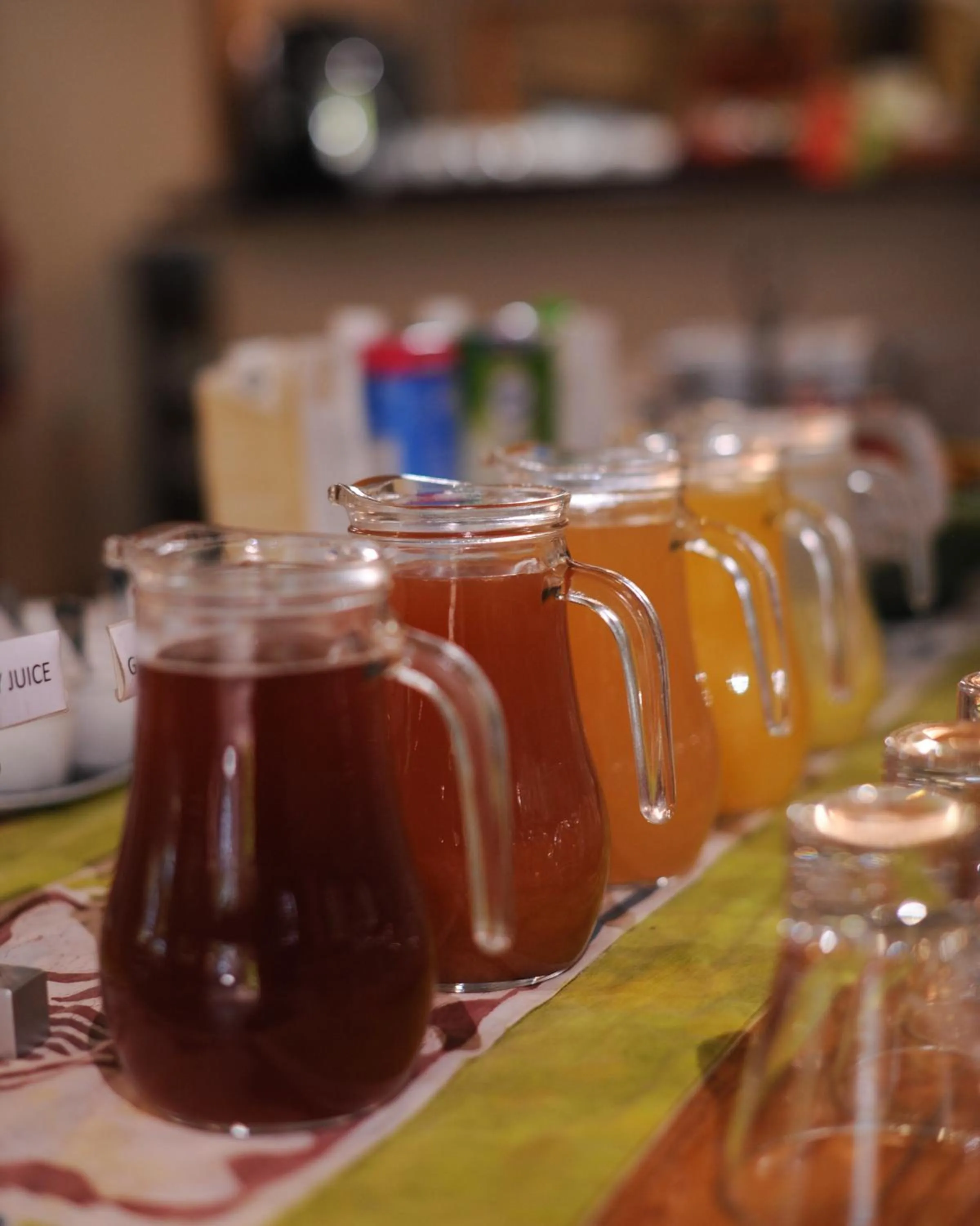 Continental breakfast in The Waterfront, Maun