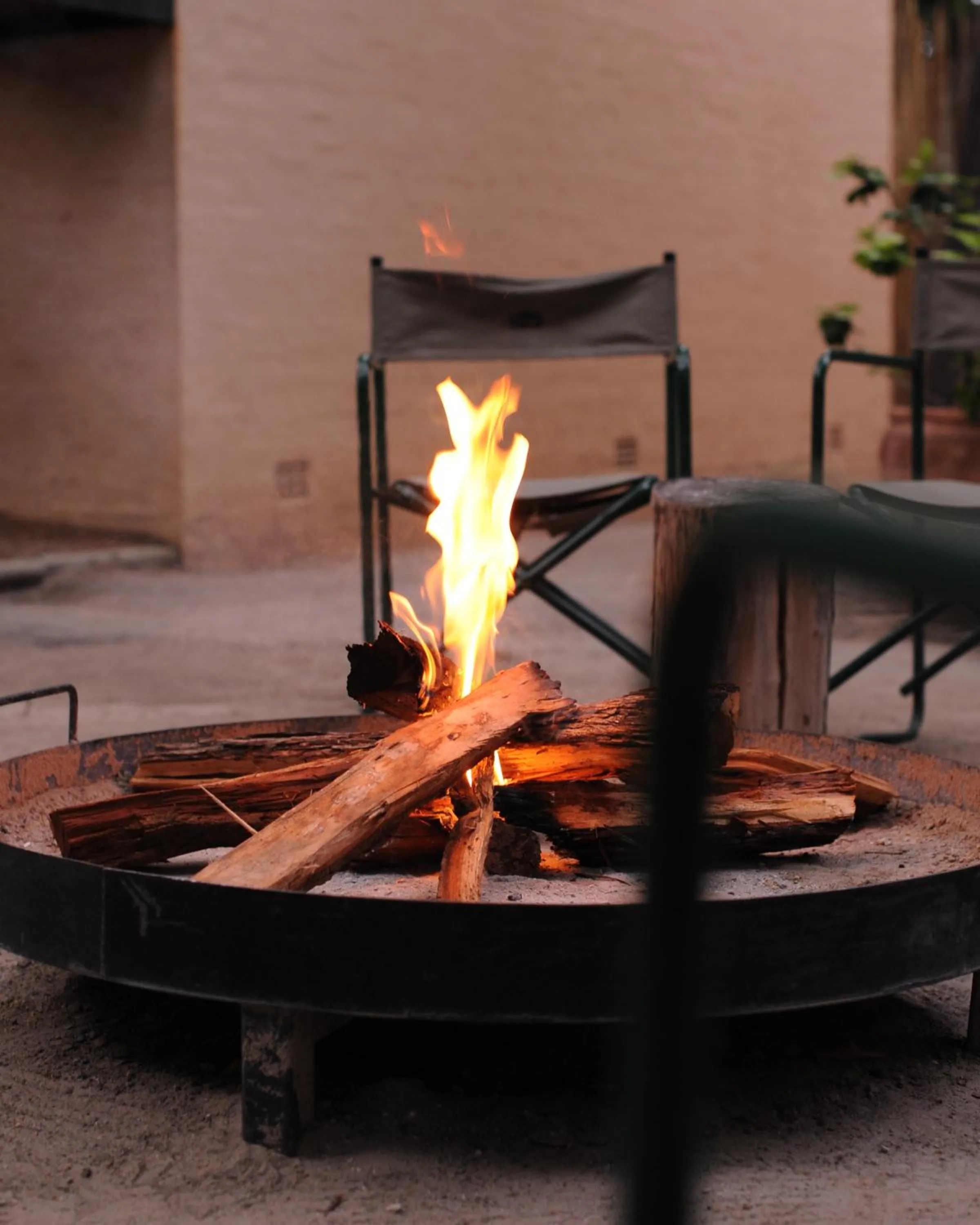 BBQ facilities in The Waterfront, Maun