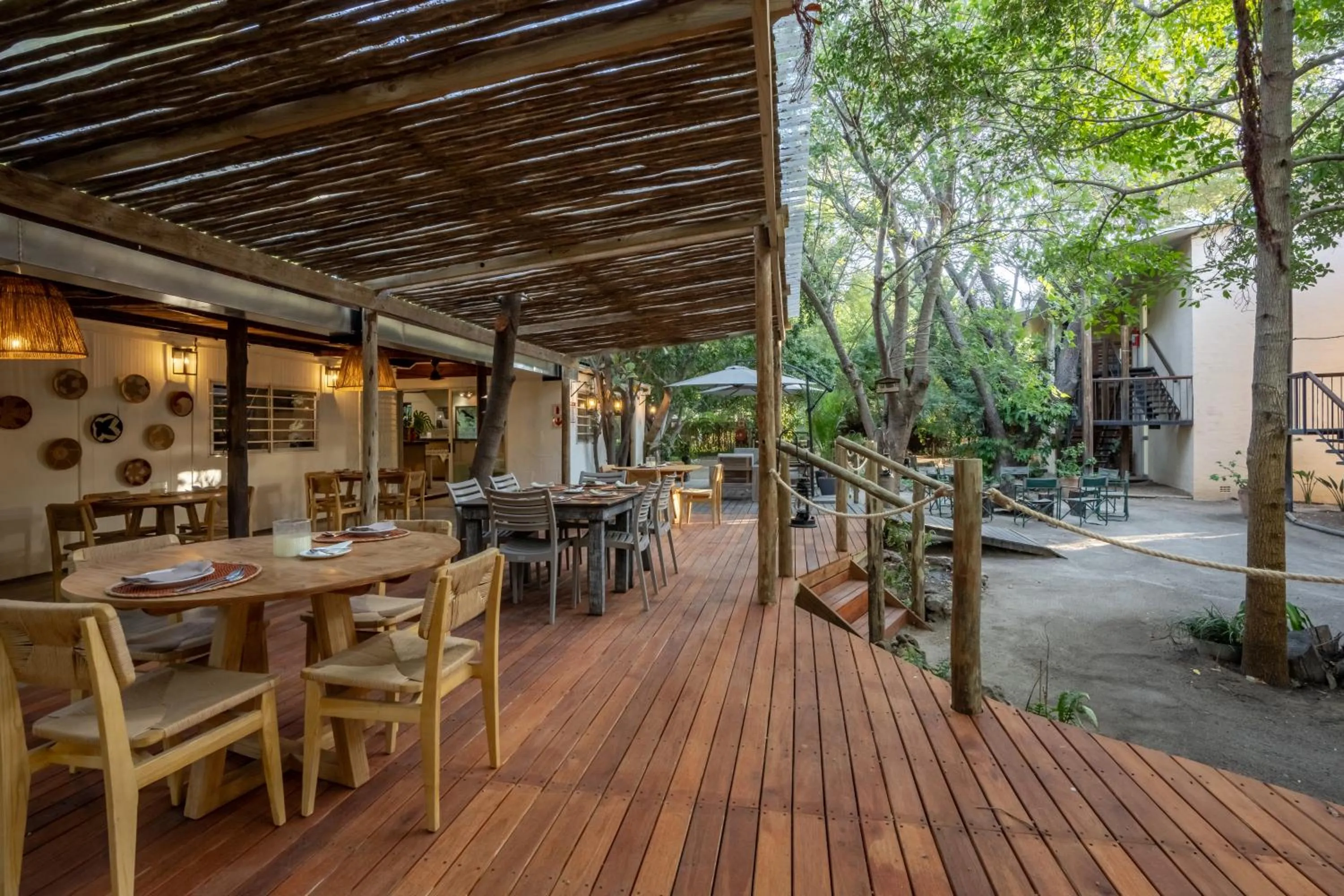 Patio in The Waterfront, Maun