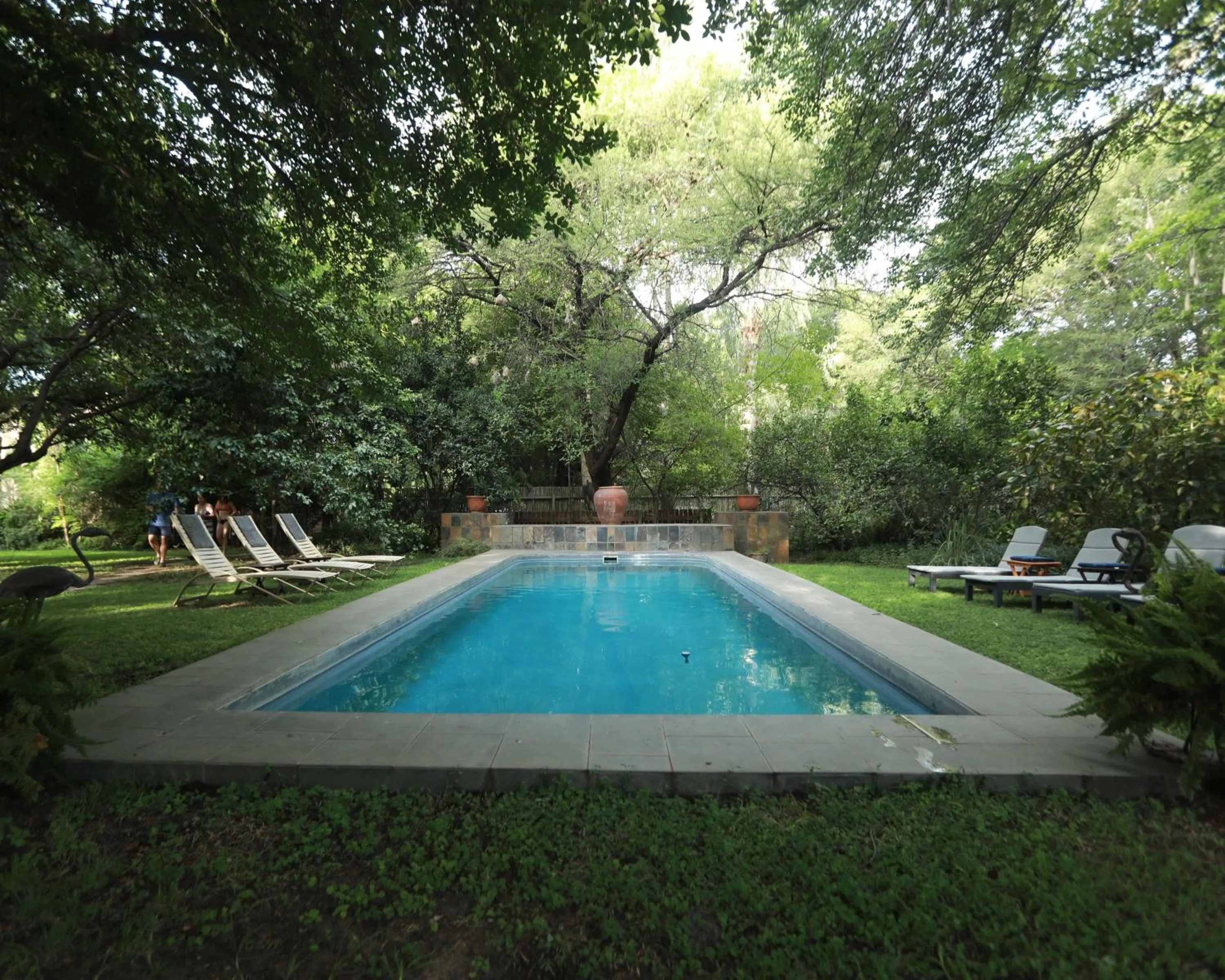 Swimming pool in The Waterfront, Maun