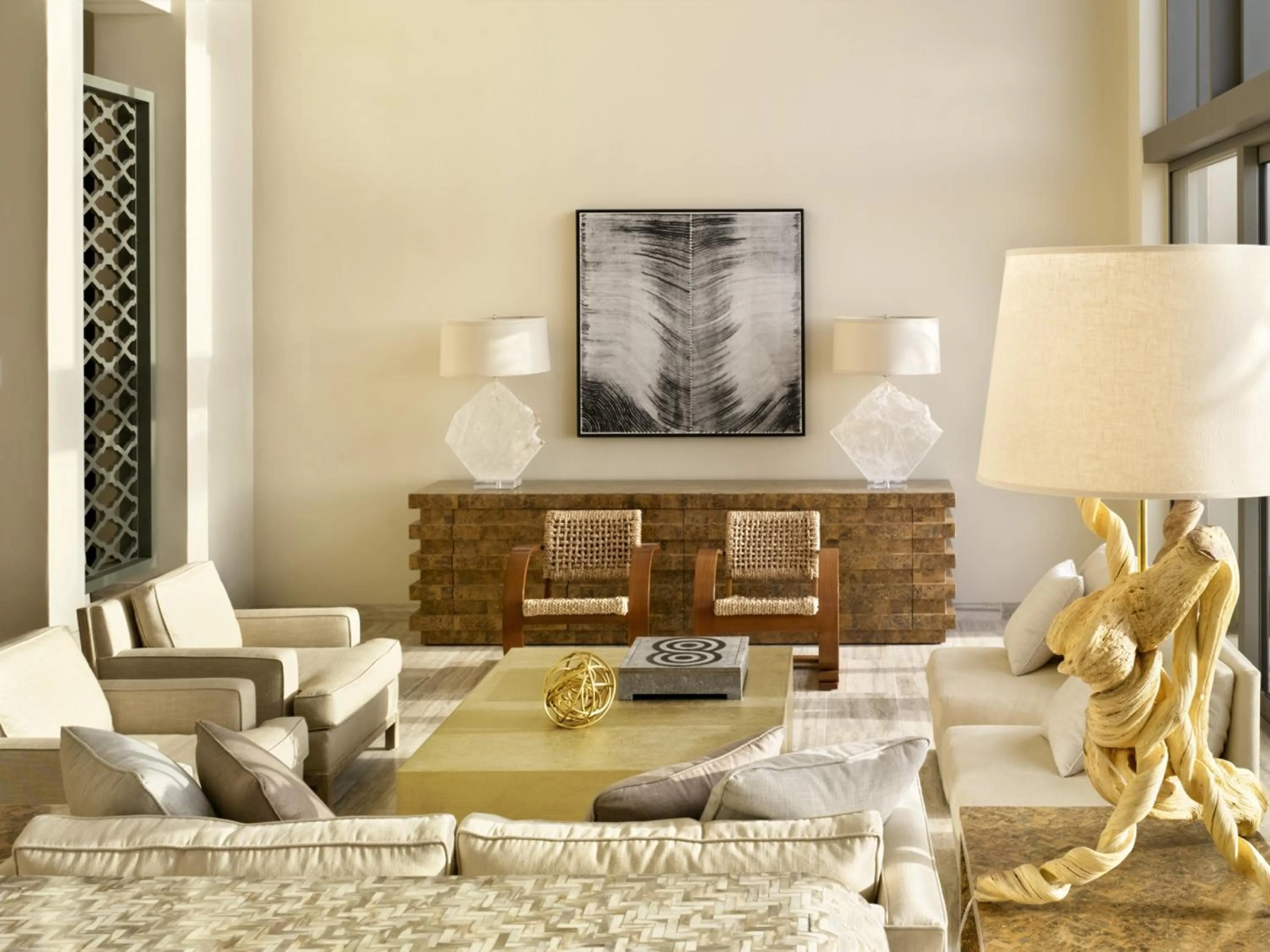 Living room in Four Seasons Resort and Residences Anguilla