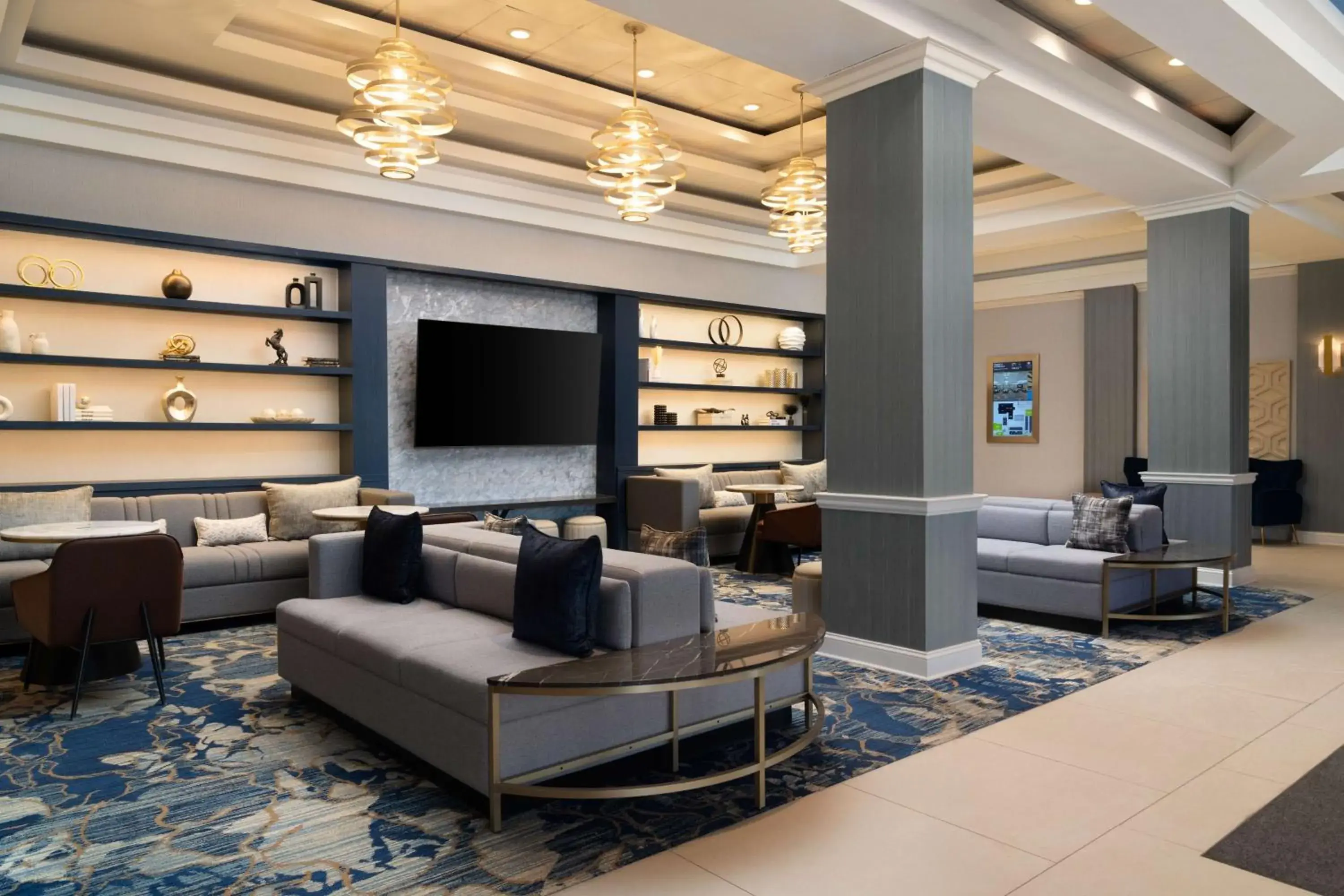 Lobby or reception in DoubleTree By Hilton Baltimore North Pikesville Lobby or reception in DoubleTree By Hilton Baltimore North Pikesville