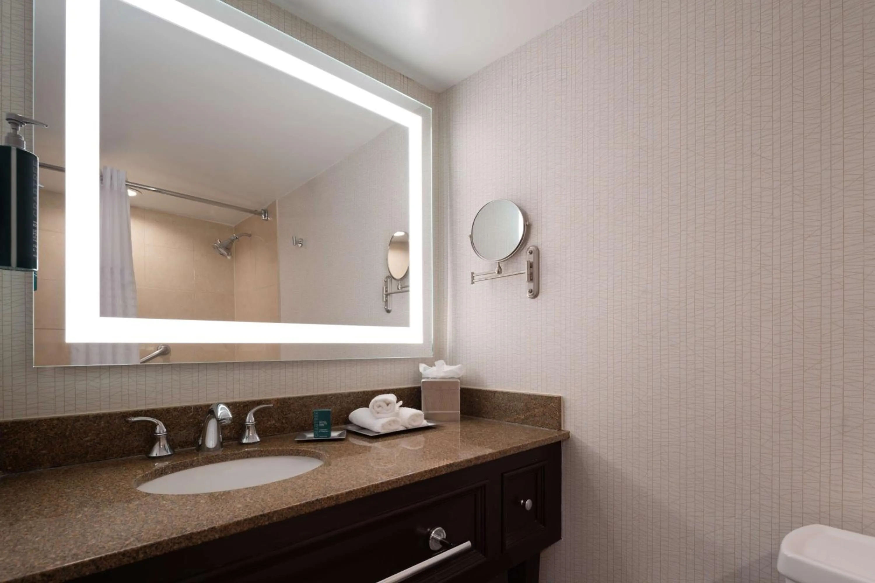Bathroom in DoubleTree By Hilton Baltimore North Pikesville