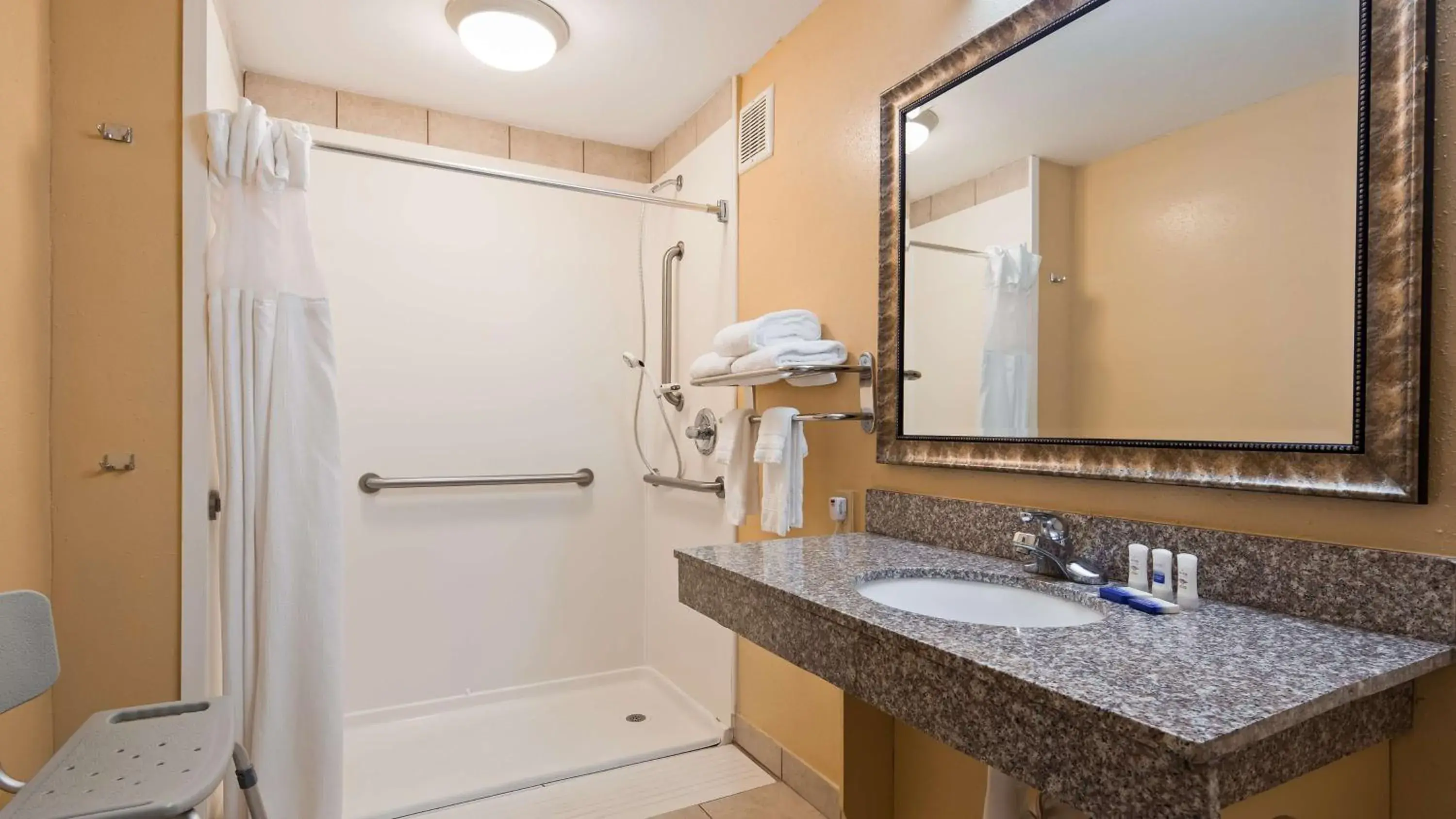Bathroom in SureStay Plus by Best Western Covington Bathroom in SureStay Plus by Best Western Covington
