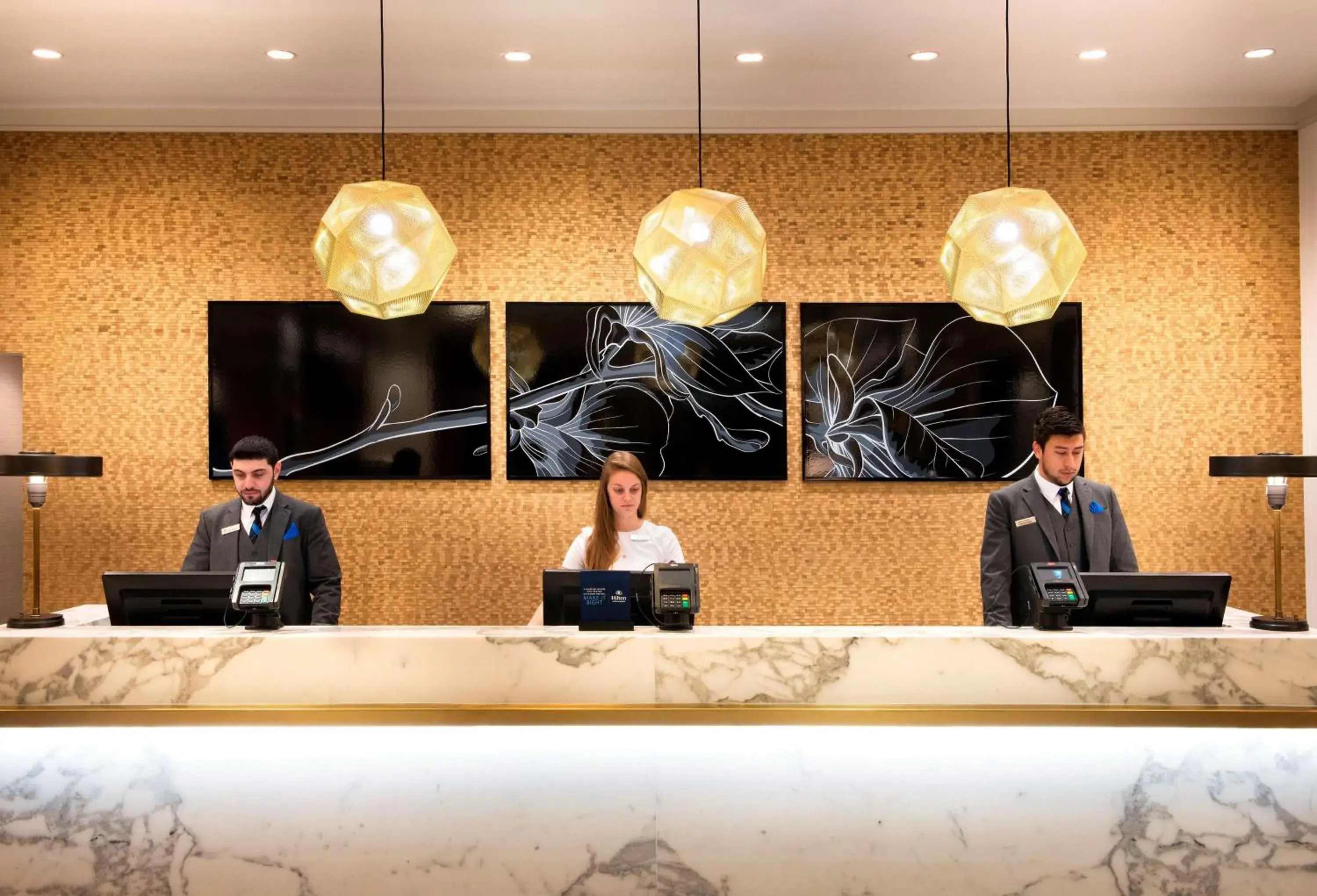 Lobby or reception in Hilton University of Florida Conference Center Gainesville Lobby or reception in Hilton University of Florida Conference Center Gainesville