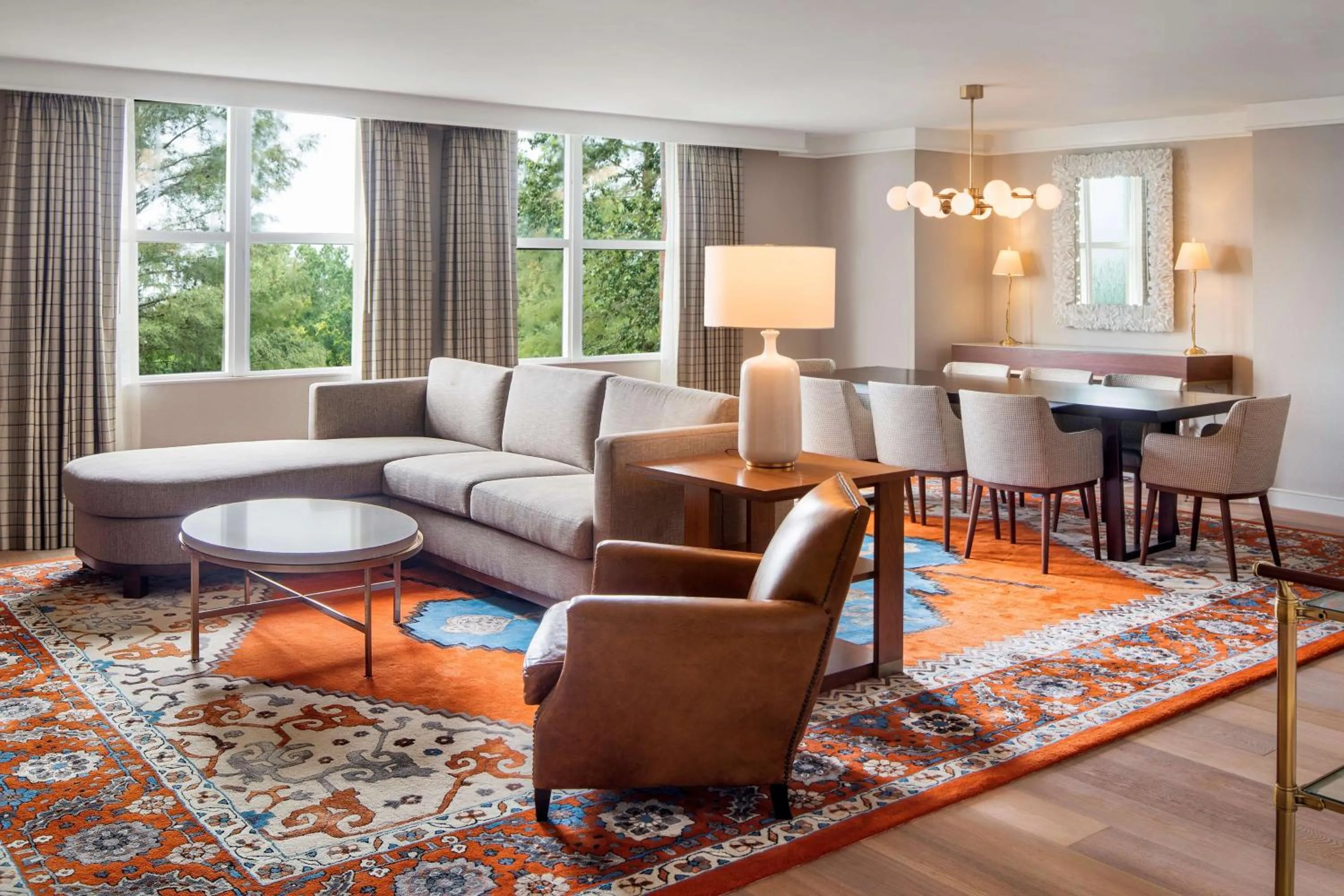 Living room in Hilton University of Florida Conference Center Gainesville