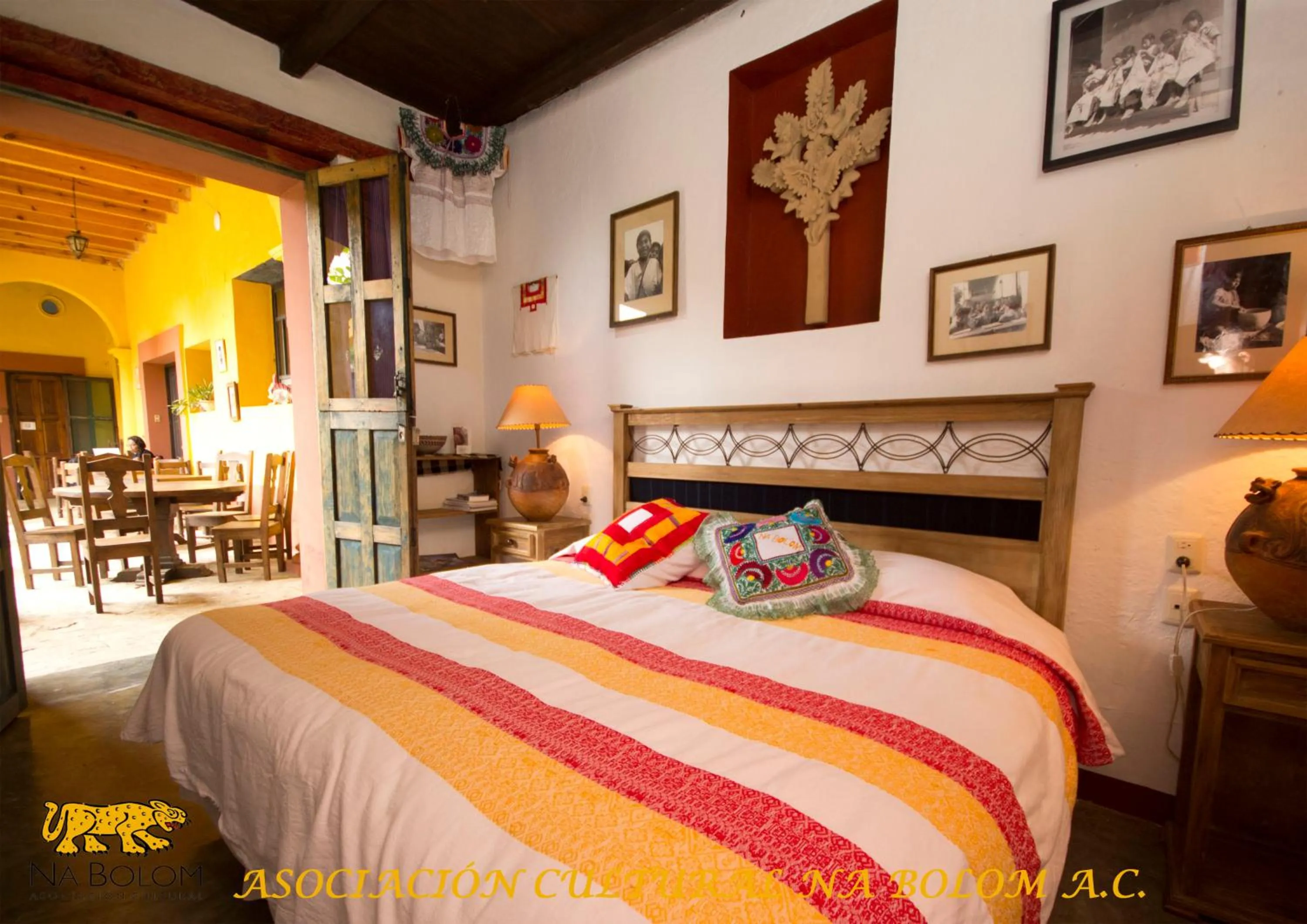 Bedroom, Bed in Hotel Na Bolom