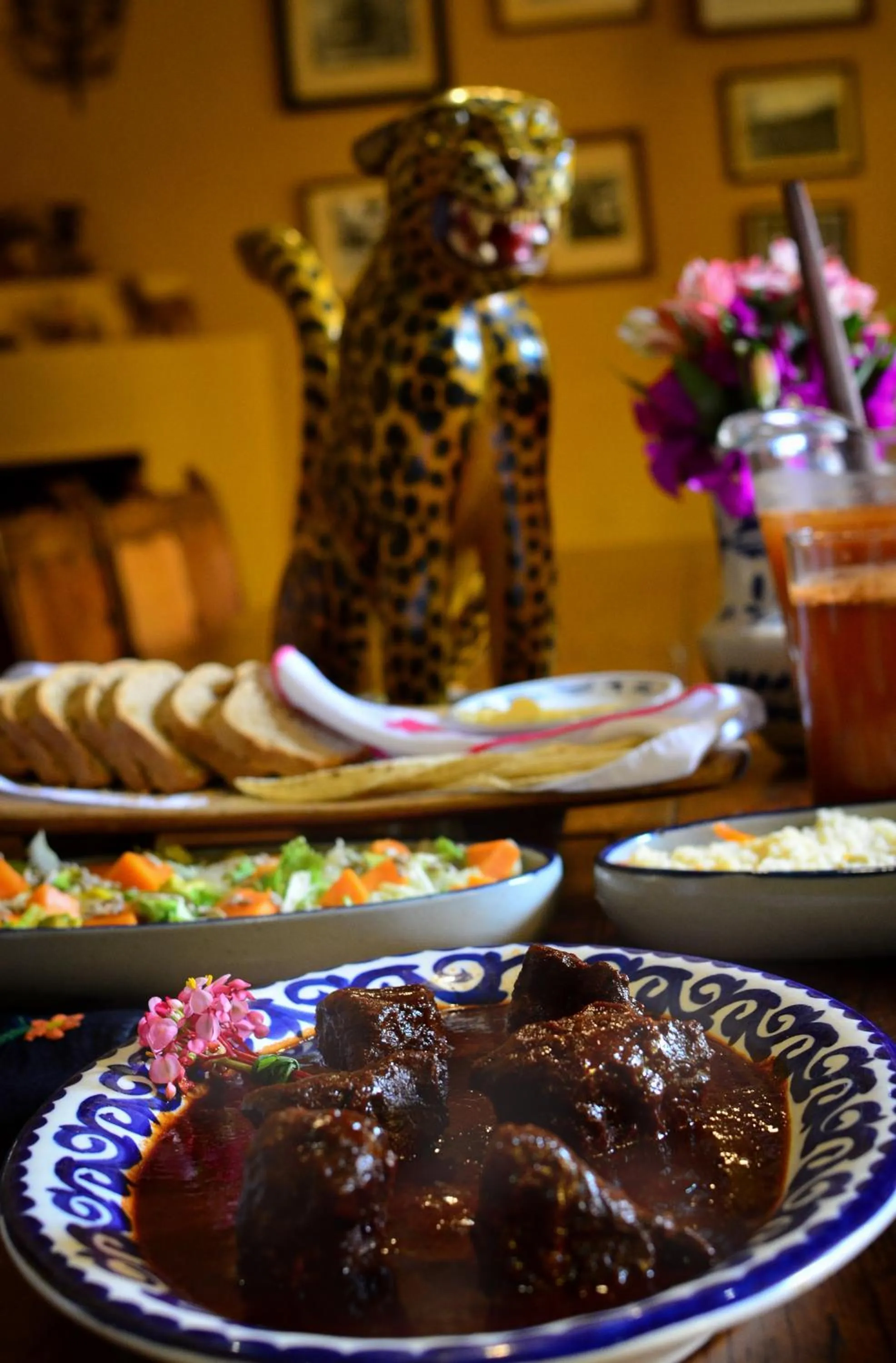 Meals in Hotel Na Bolom