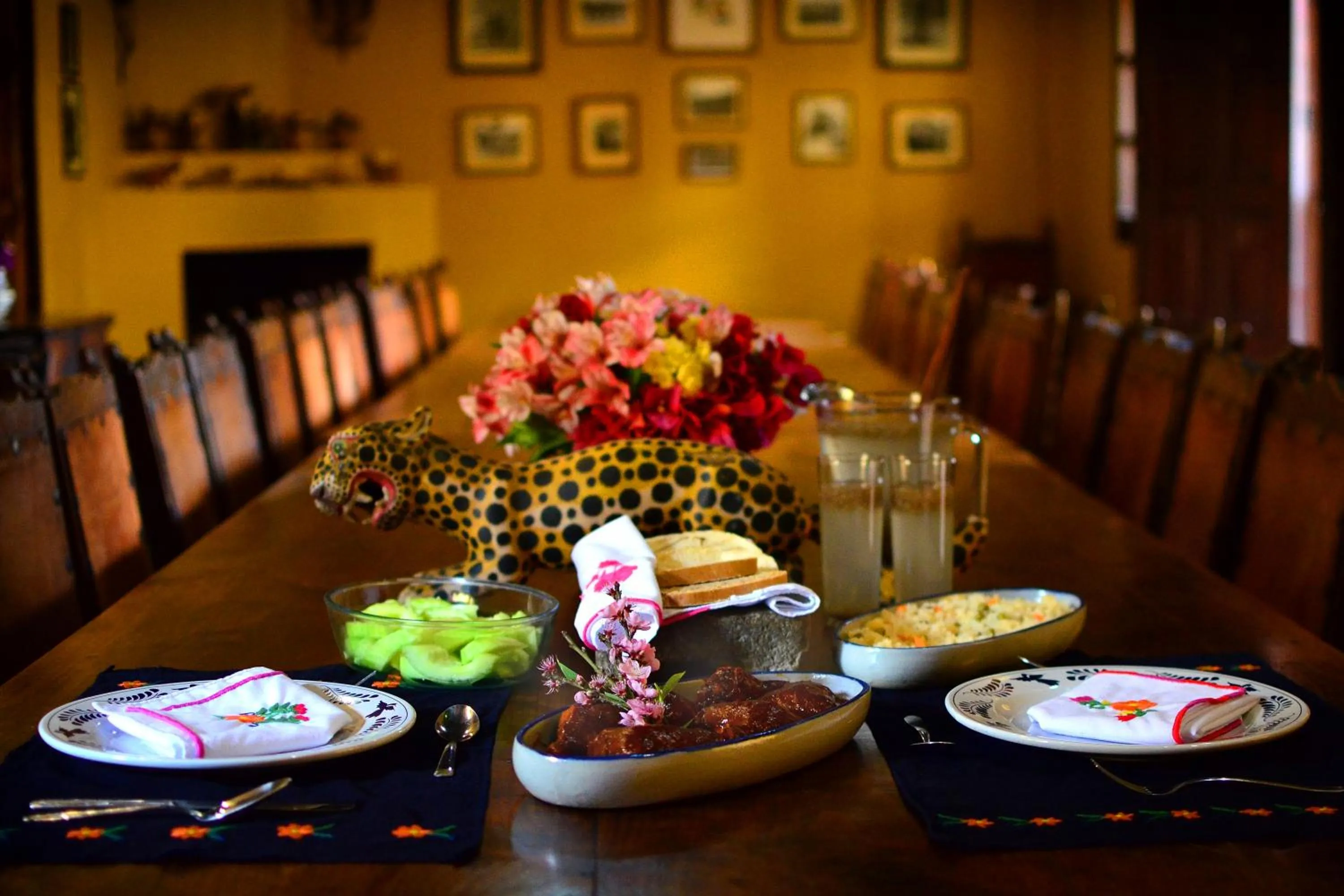 Lunch in Hotel Na Bolom