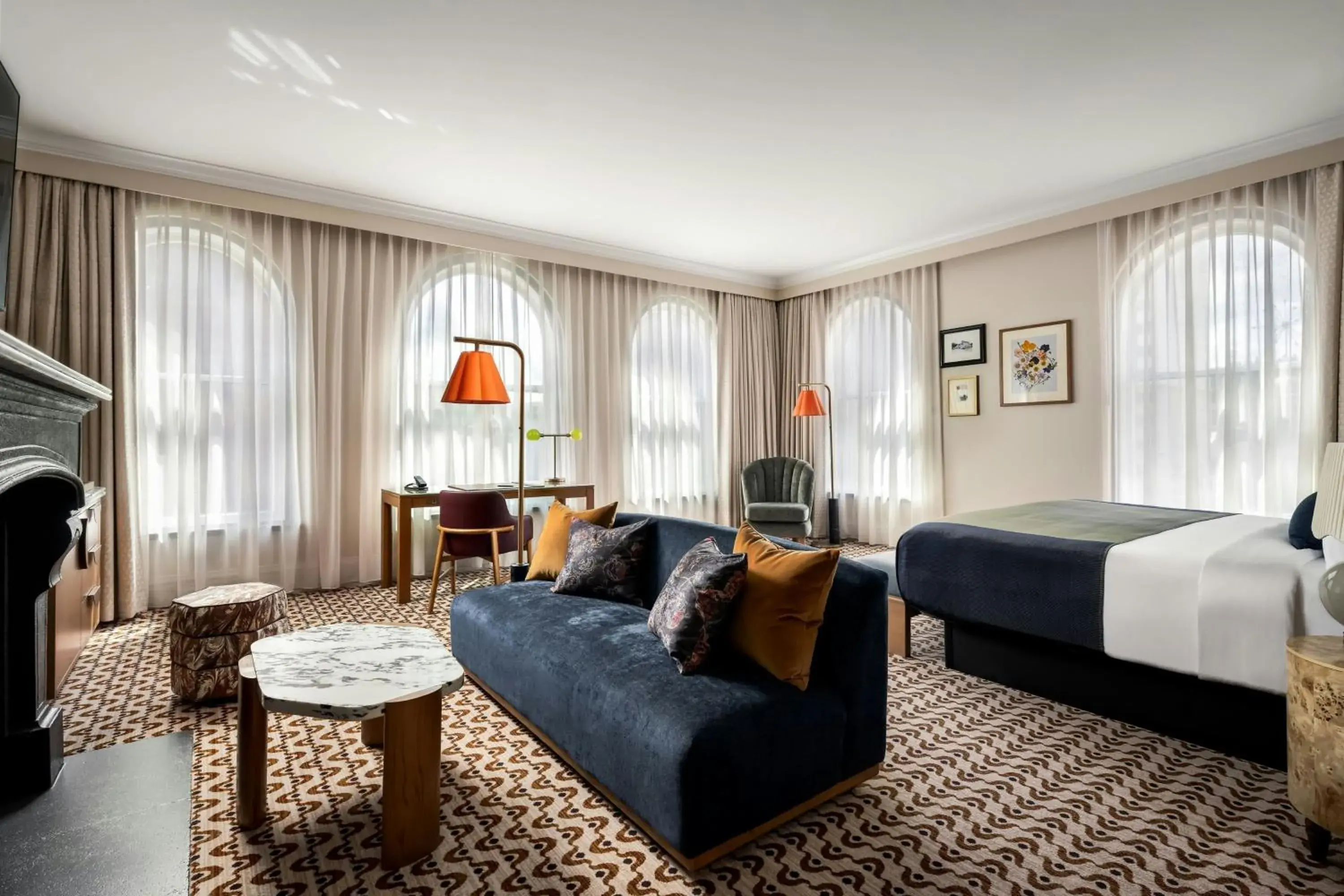 Photo of the whole room, Bed in The Louie, A Davenport Hotel, Autograph Collection Photo of the whole room, Bed in The Louie, A Davenport Hotel, Autograph Collection