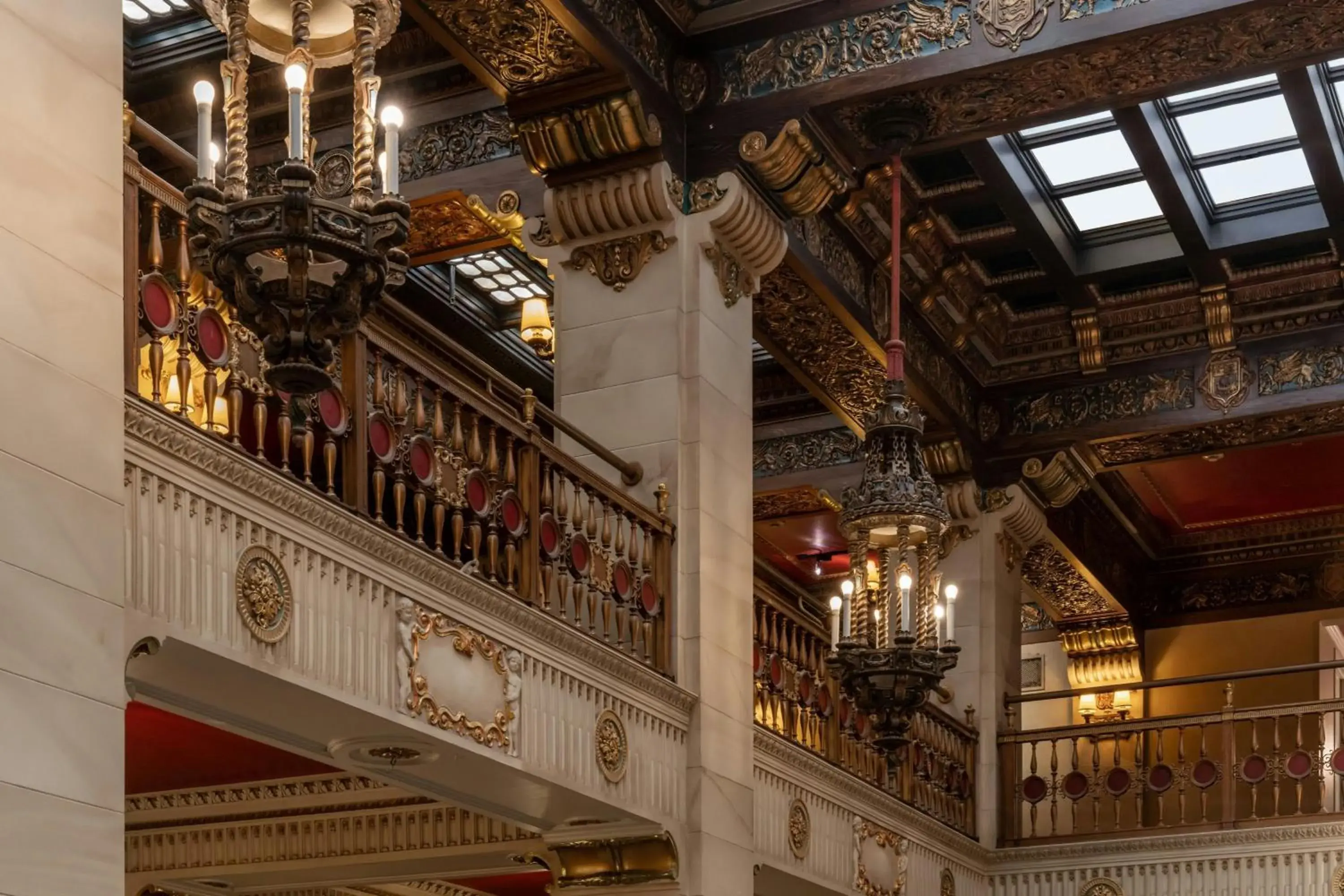 Lobby or reception in Davenport Hotel, Autograph Collection Lobby or reception in Davenport Hotel, Autograph Collection