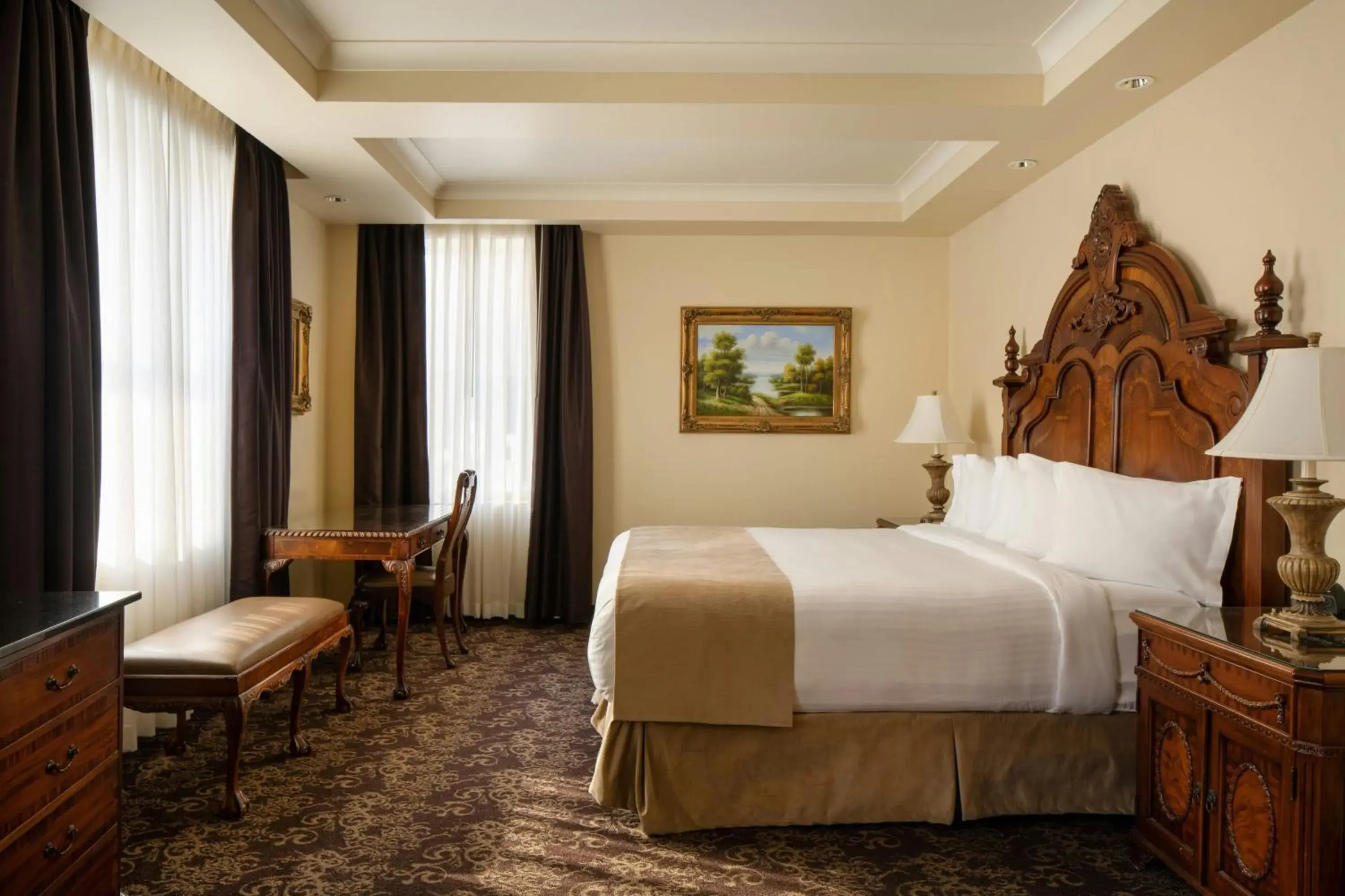 Davenport Room, Guest room, 1 King Bed in Davenport Hotel, Autograph Collection Davenport Room, Guest room, 1 King Bed in Davenport Hotel, Autograph Collection