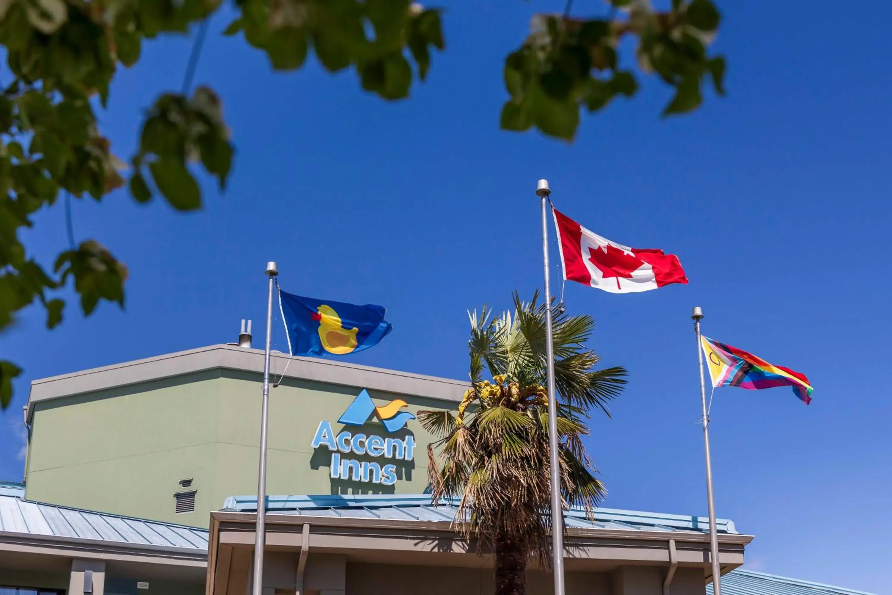 Property building in Accent Inns Burnaby Property building in Accent Inns Burnaby