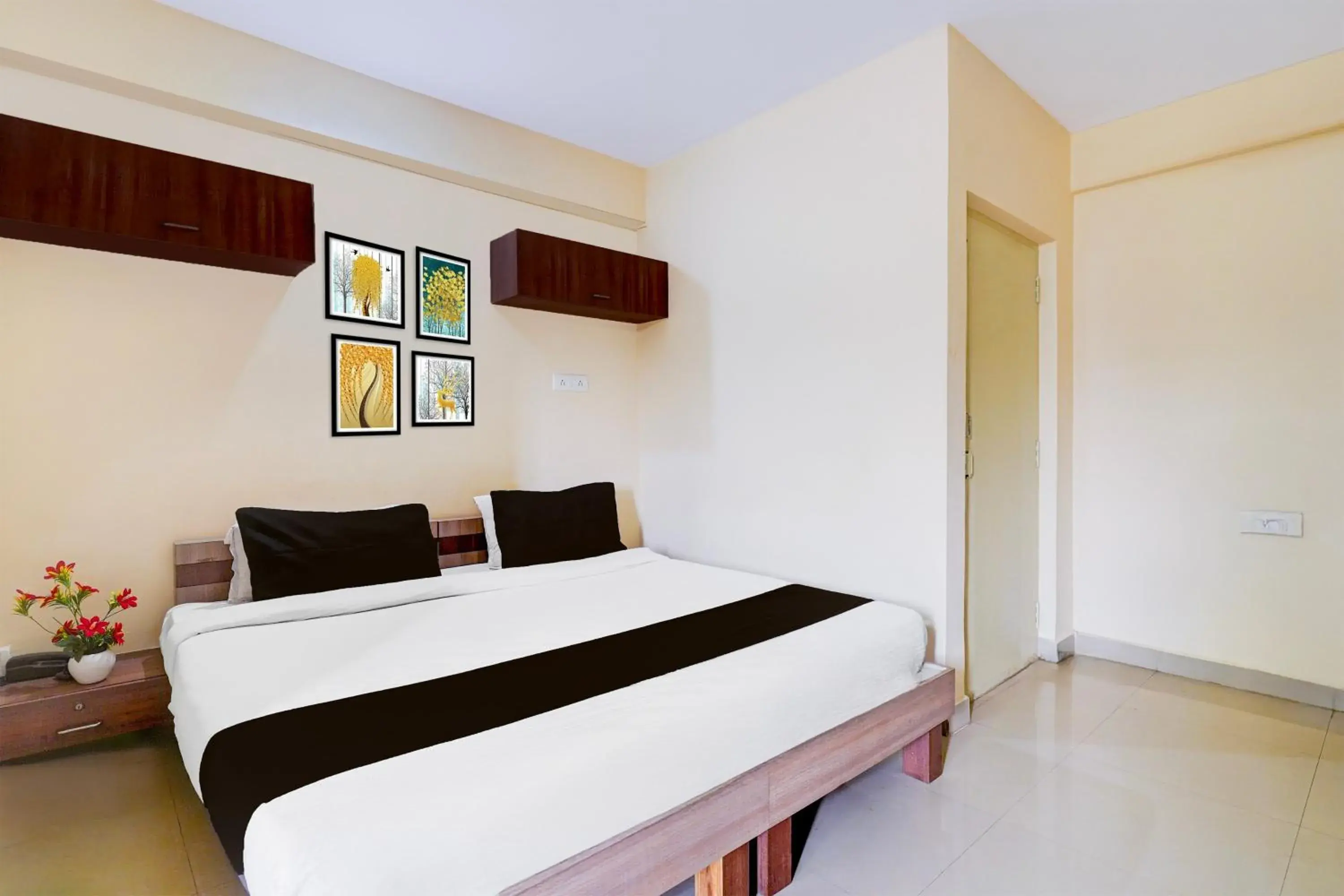 Bedroom, Bed in Super Hotel O Bellandur Bangalore Bedroom, Bed in Super Hotel O Bellandur Bangalore