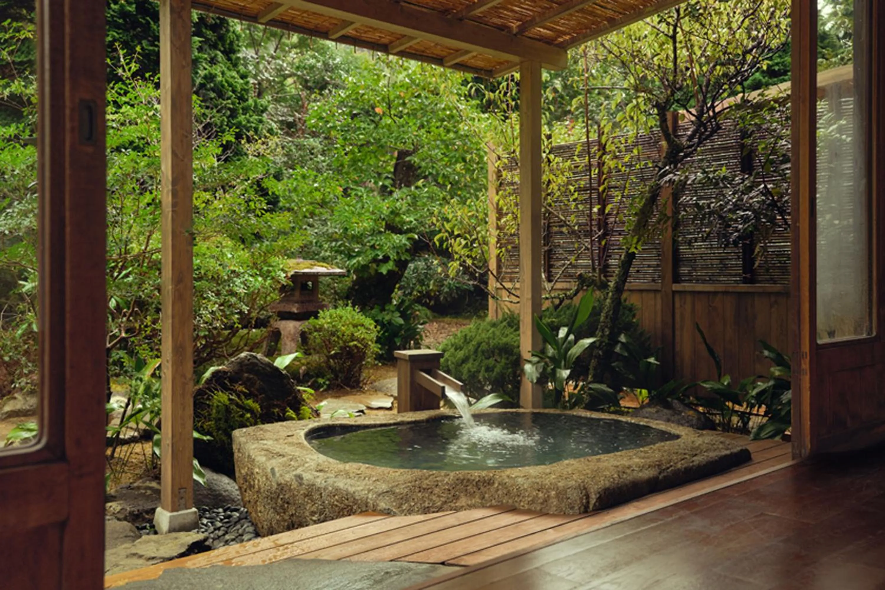 Open Air Bath in Ochiairo