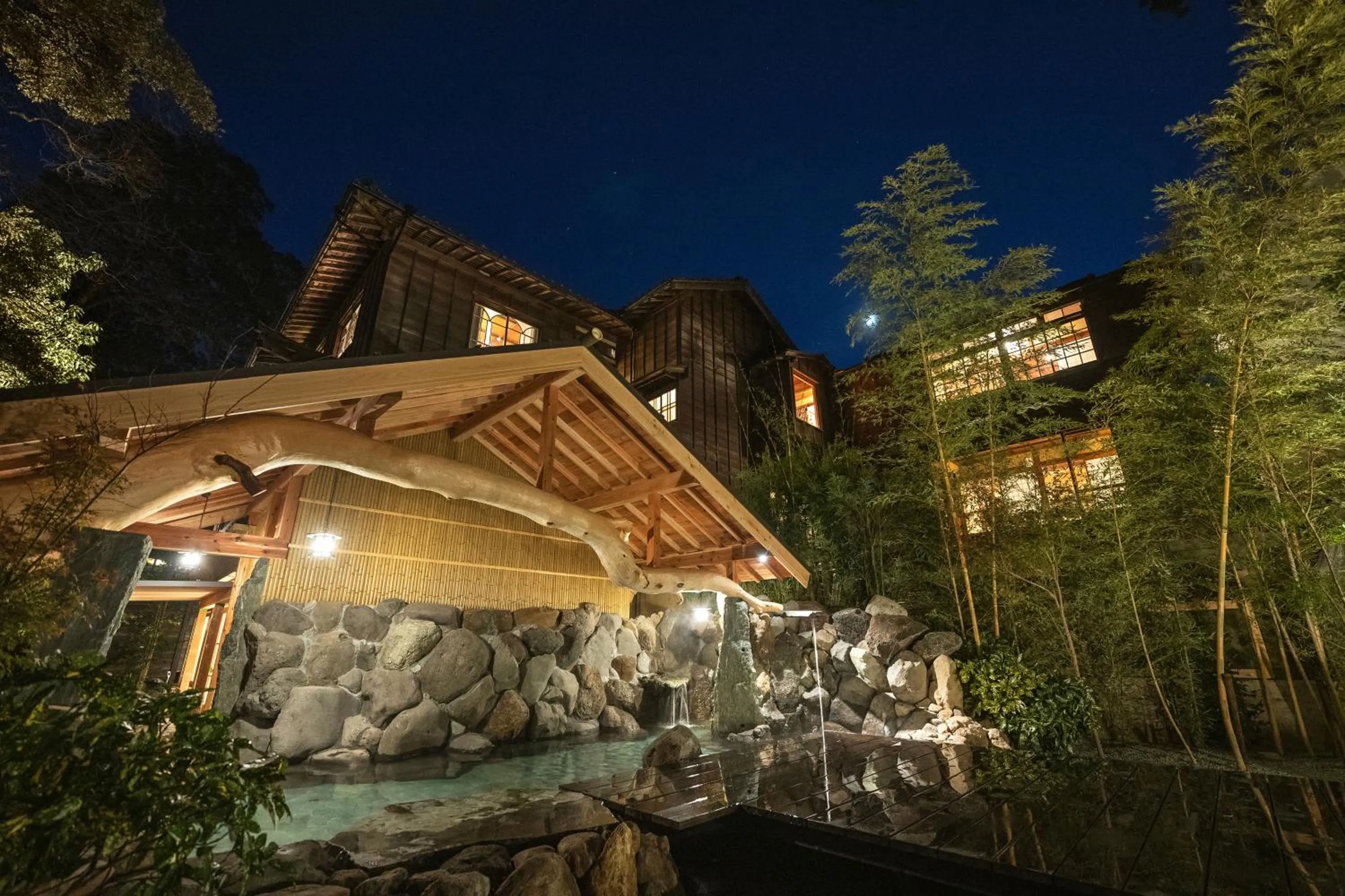 Open Air Bath in Ochiairo
