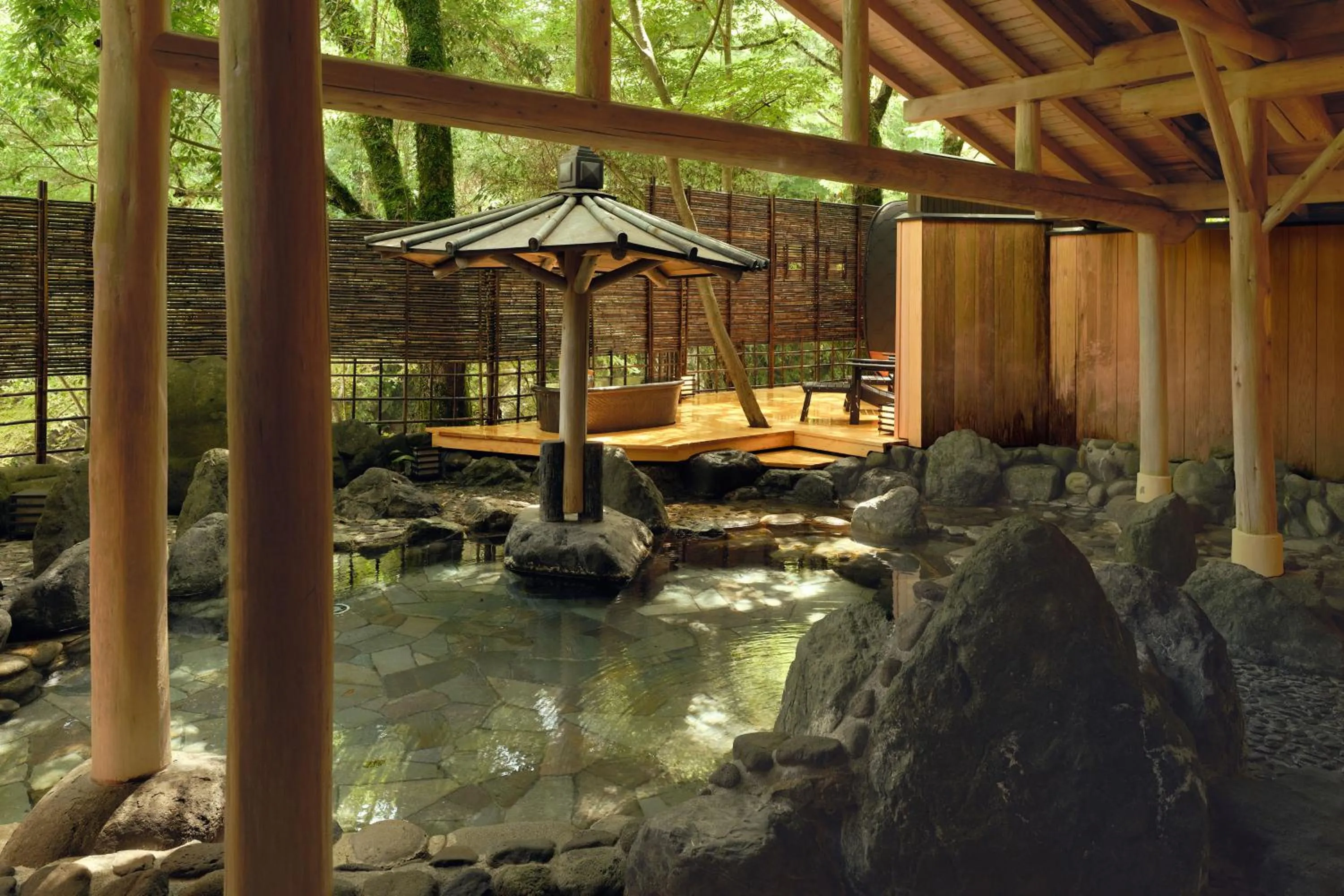 Hot Spring Bath in Ochiairo