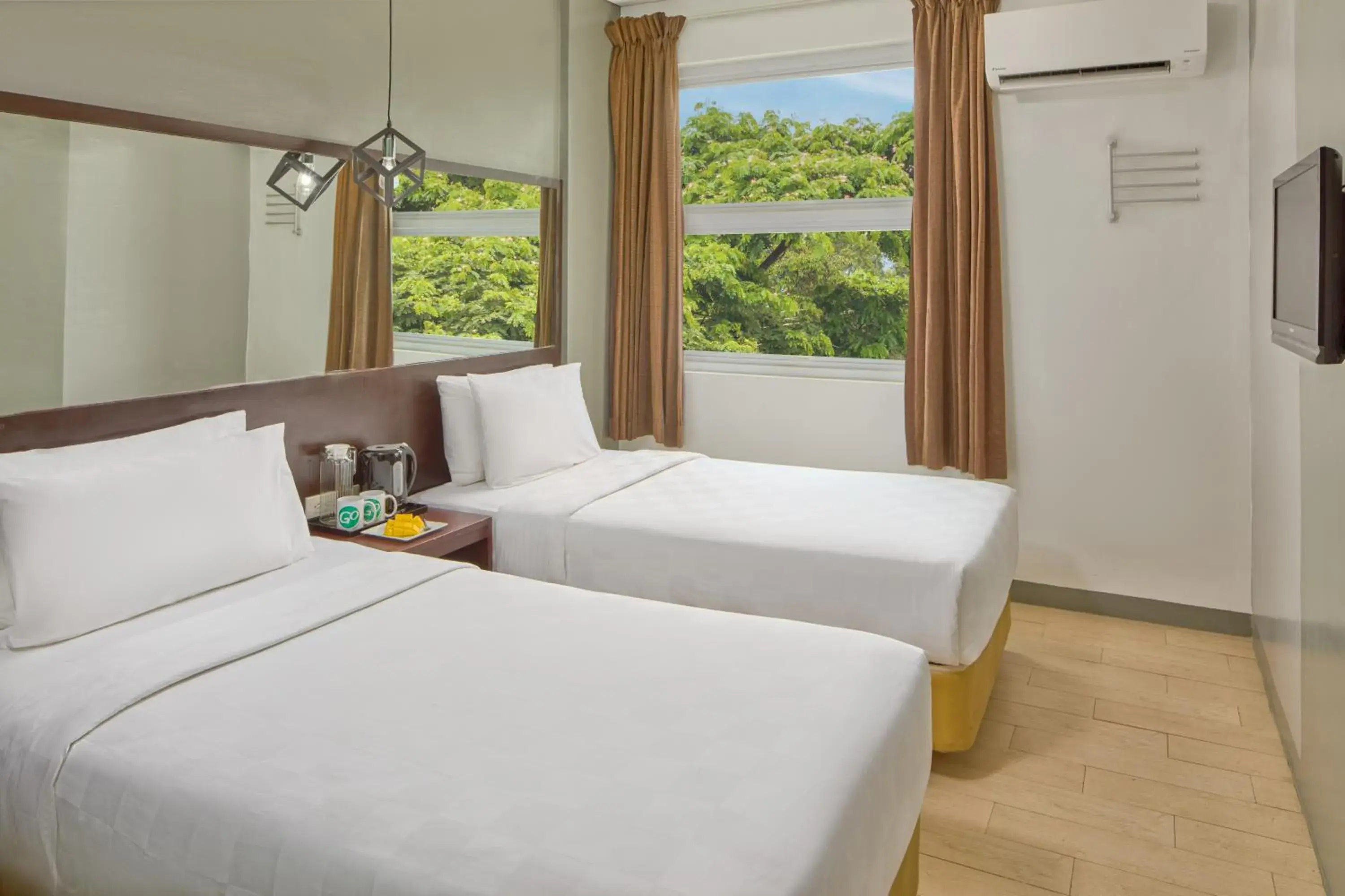 Bed in Go Hotels Puerto Princesa Bed in Go Hotels Puerto Princesa