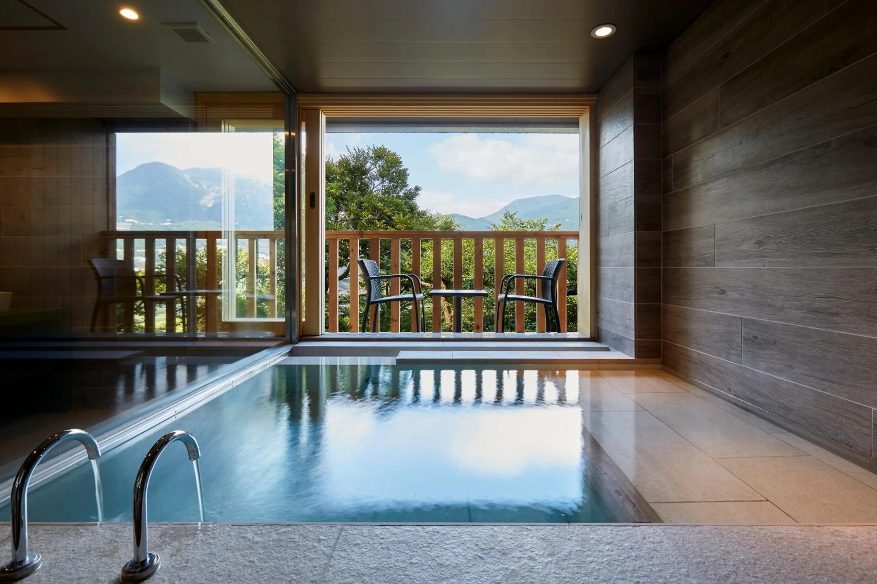 Hot Spring Bath in Hakone Elecasa Hotel and Spa