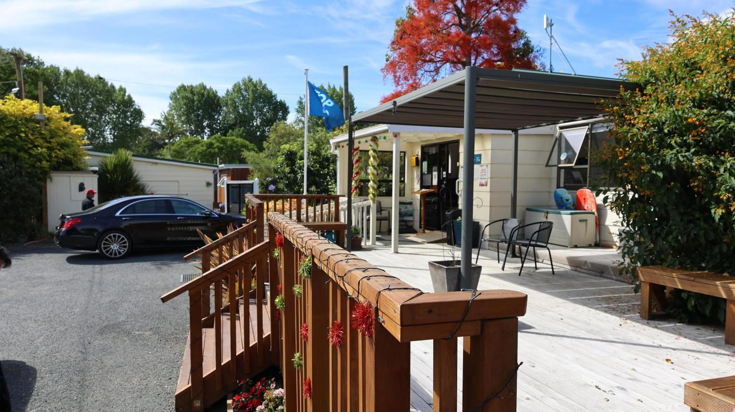 Lobby or reception in Orere Point TOP 10 Holiday Park