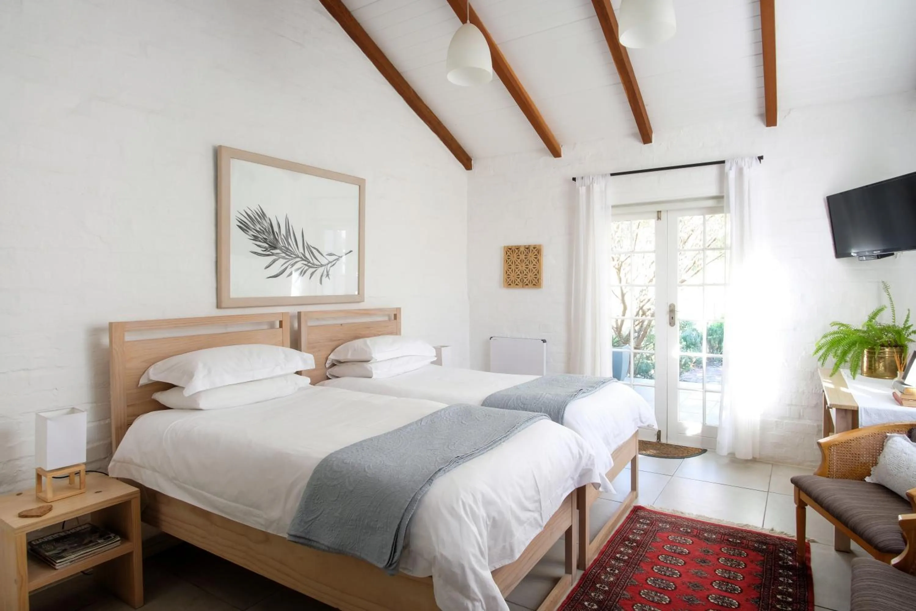 Bed in Kogman & Keisie Guest Farm