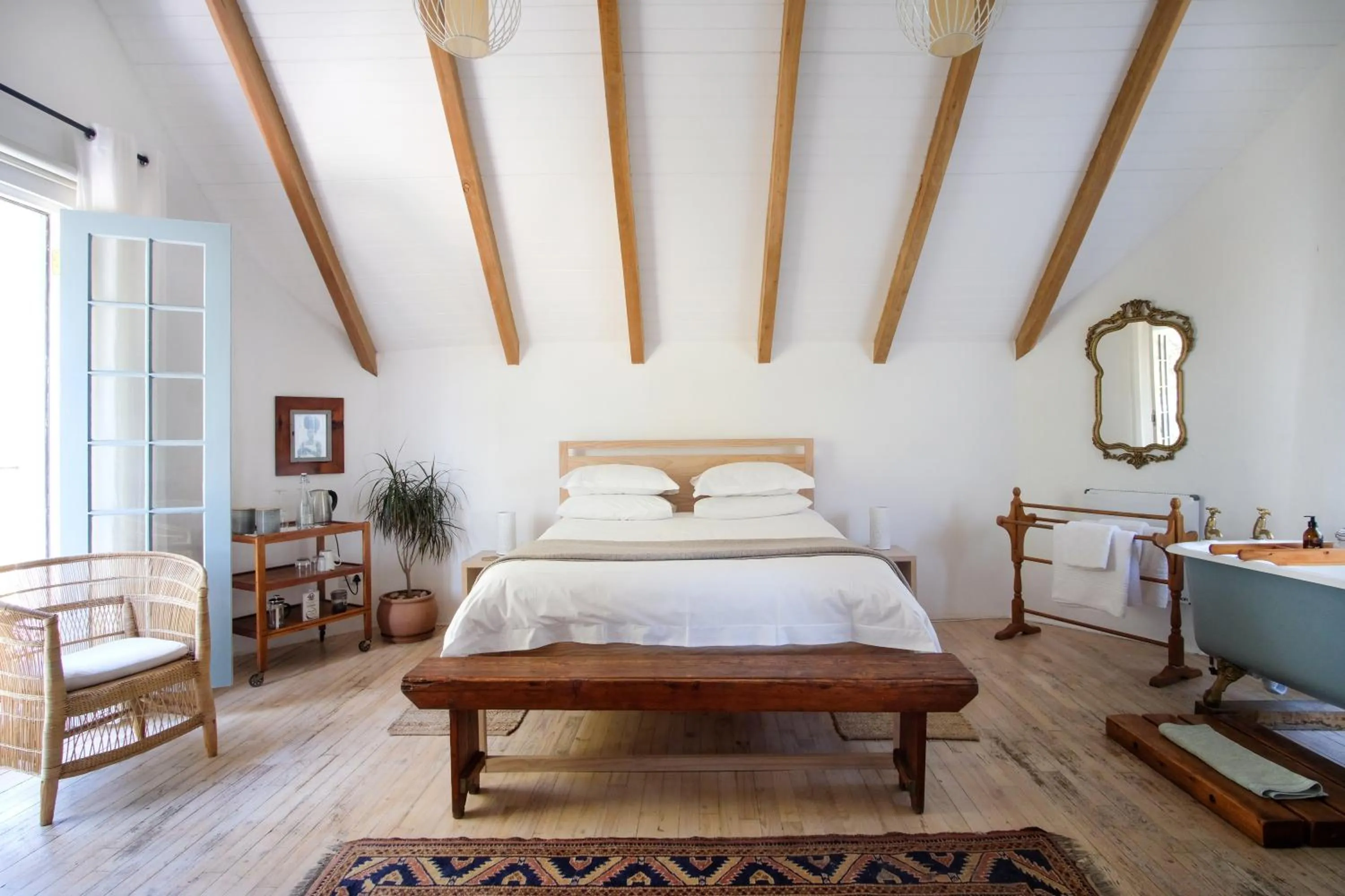 Bed in Kogman & Keisie Guest Farm