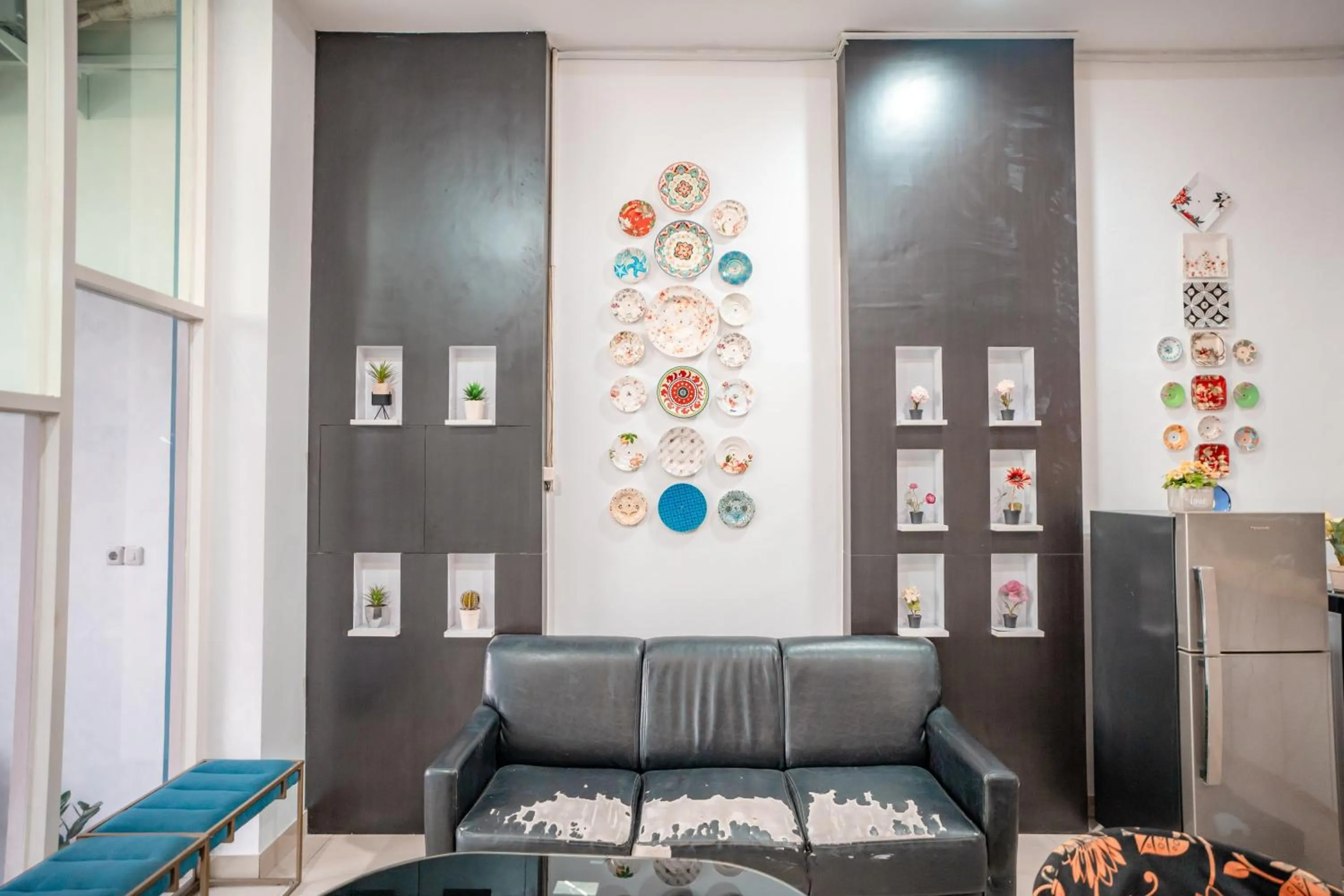 Seating area in Hotel Pratisarawirya by The Loka