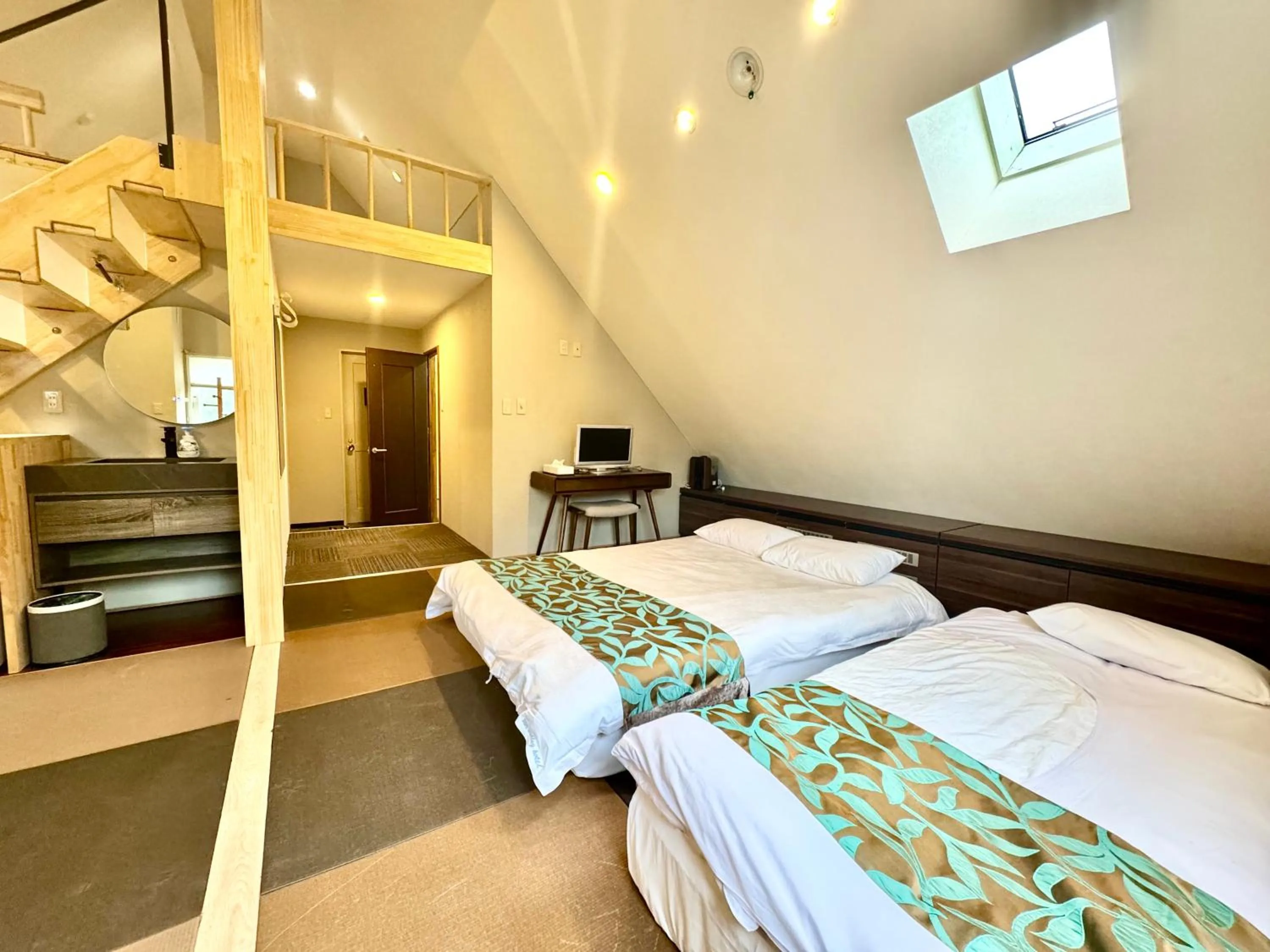 Bed in Hakuba Sun Valley Hotel