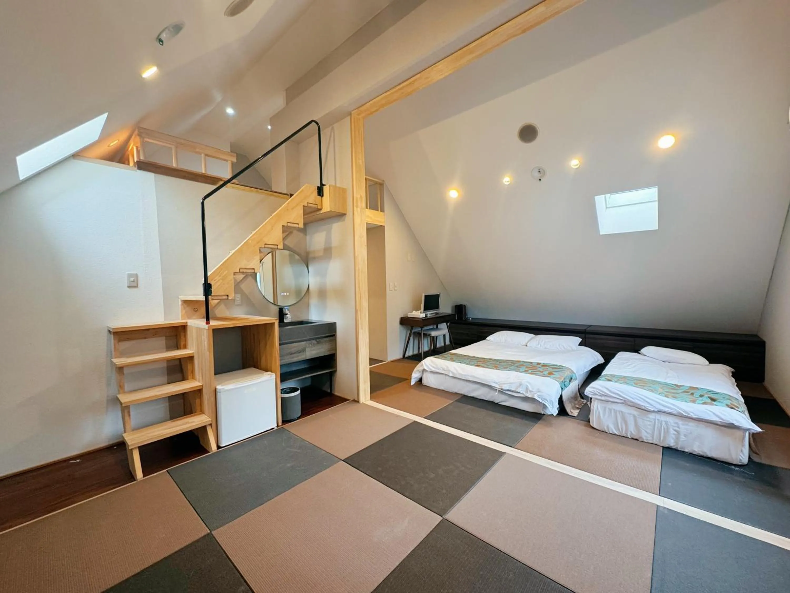 Bed in Hakuba Sun Valley Hotel