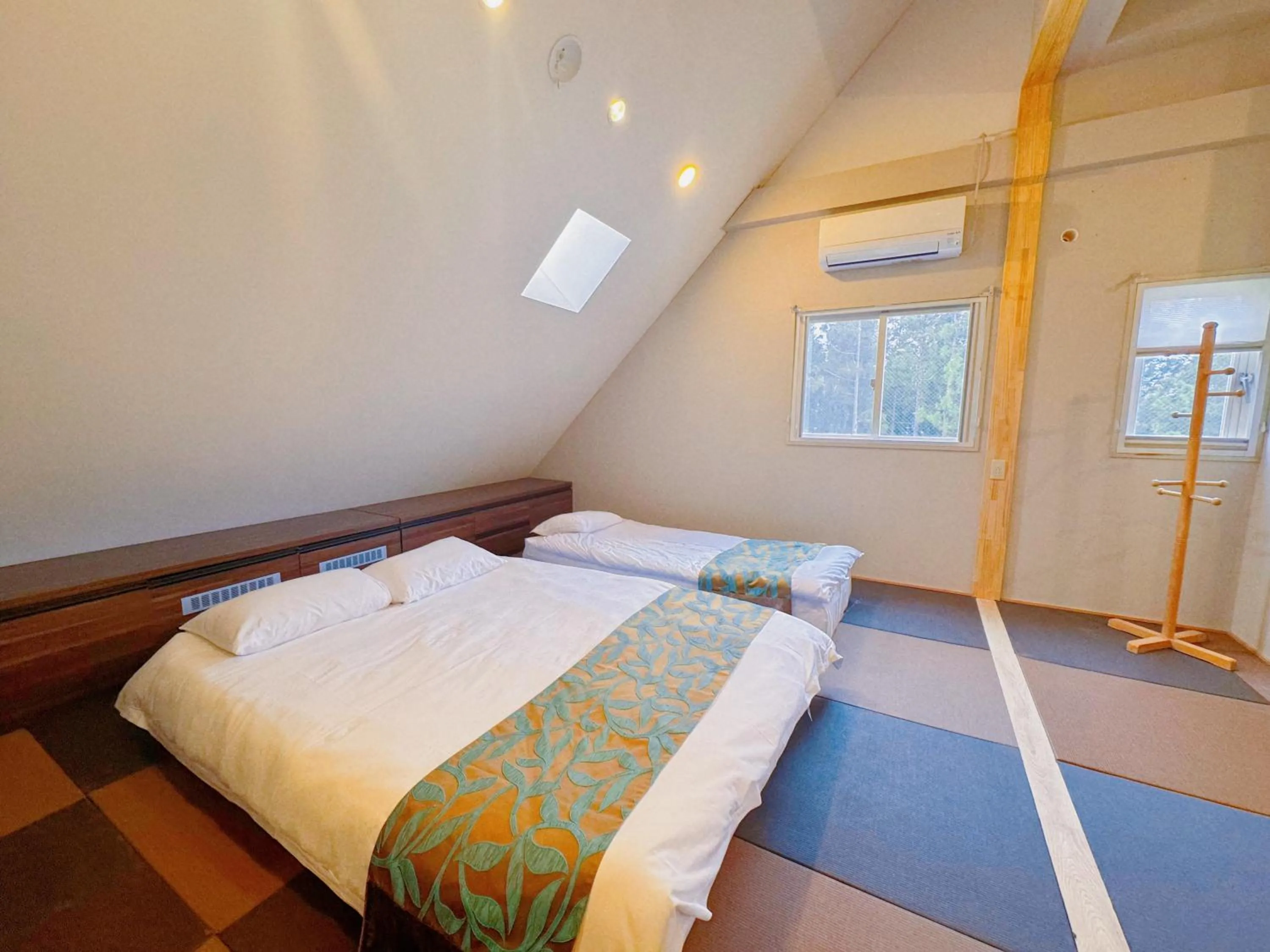 Bed in Hakuba Sun Valley Hotel