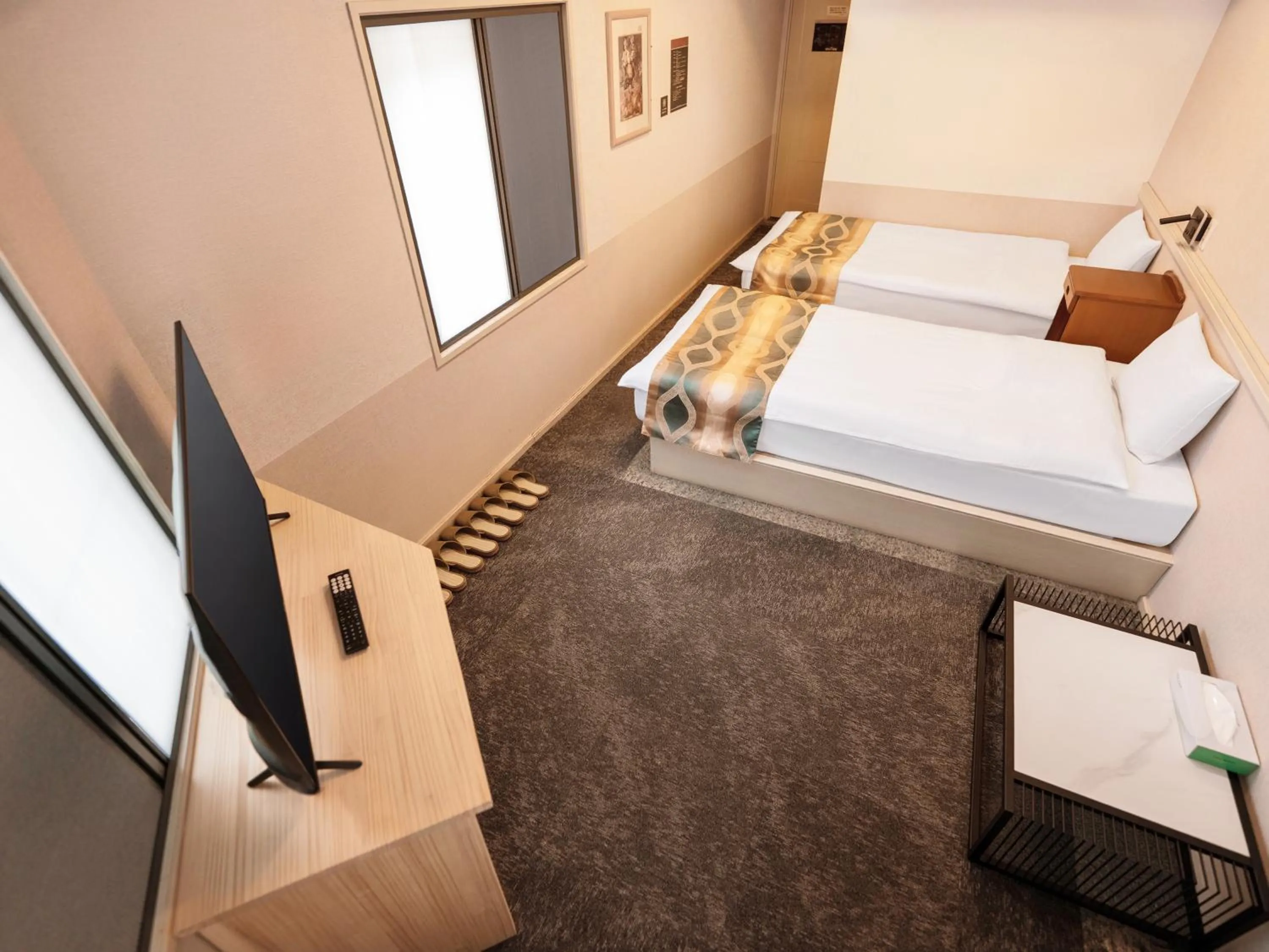 Bed in Hakuba Sun Valley Hotel