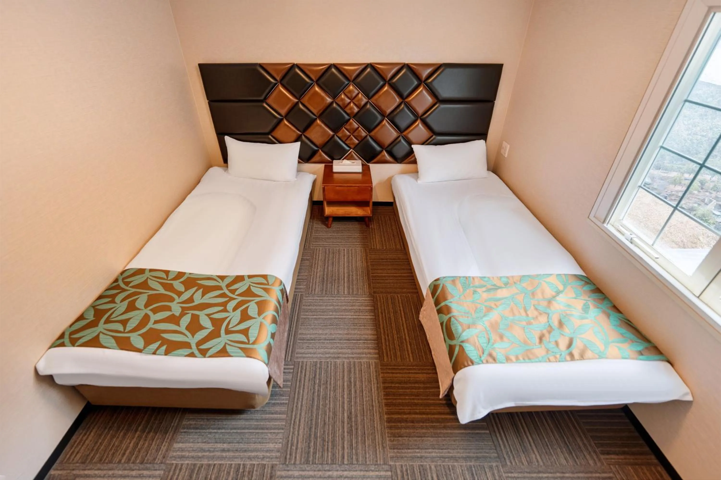 Bed in Hakuba Sun Valley Hotel