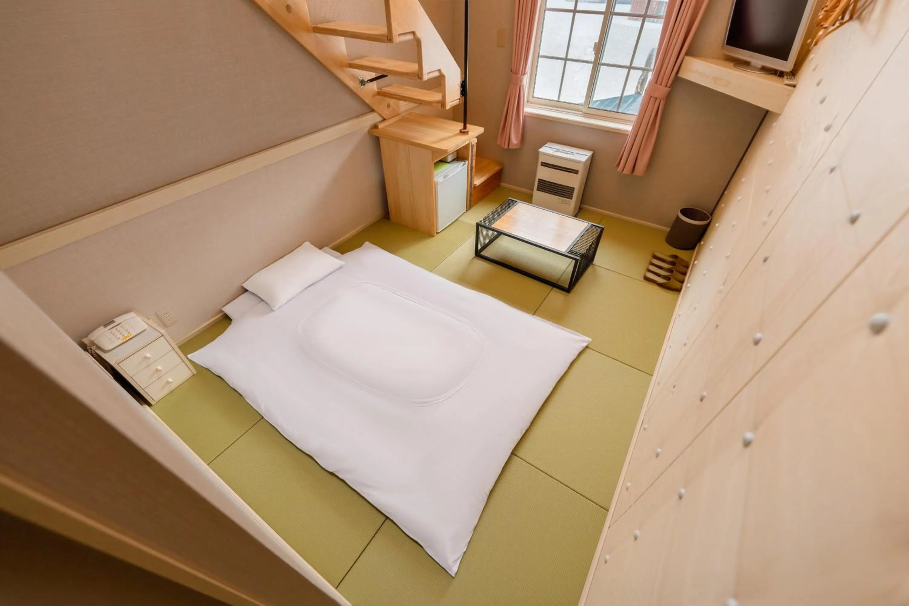 Bed in Hakuba Sun Valley Hotel