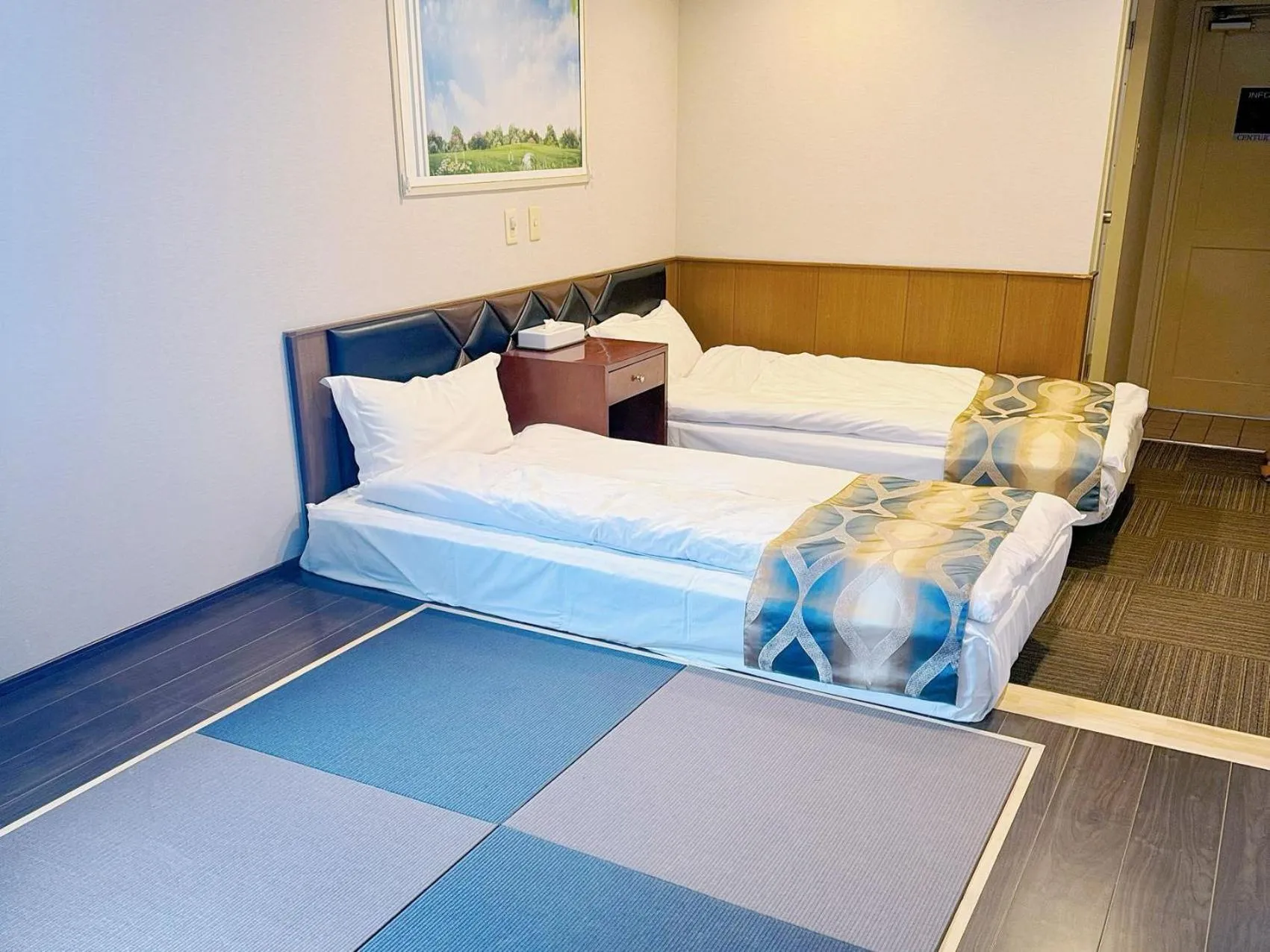 Bed in Hakuba Sun Valley Hotel