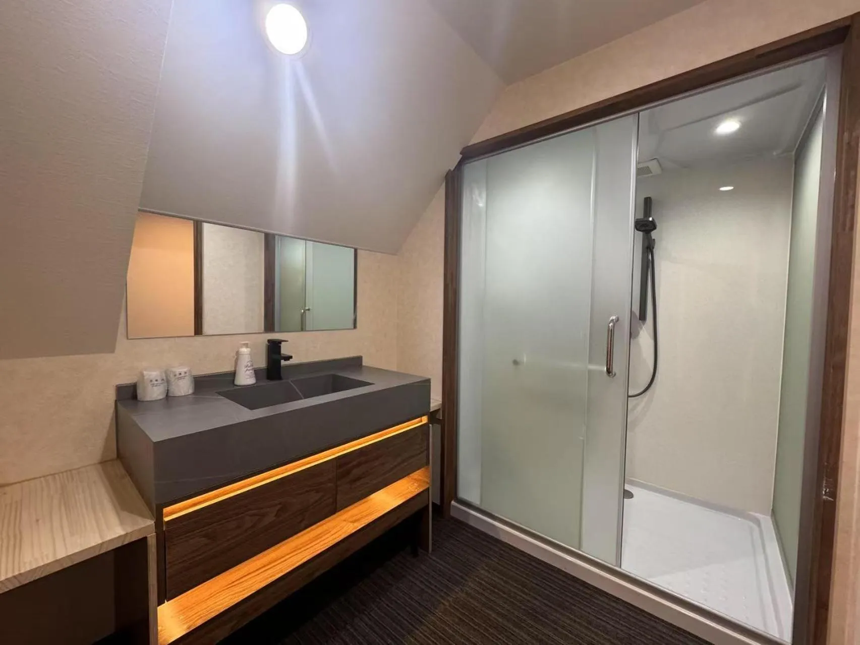 Shower in Hakuba Sun Valley Hotel