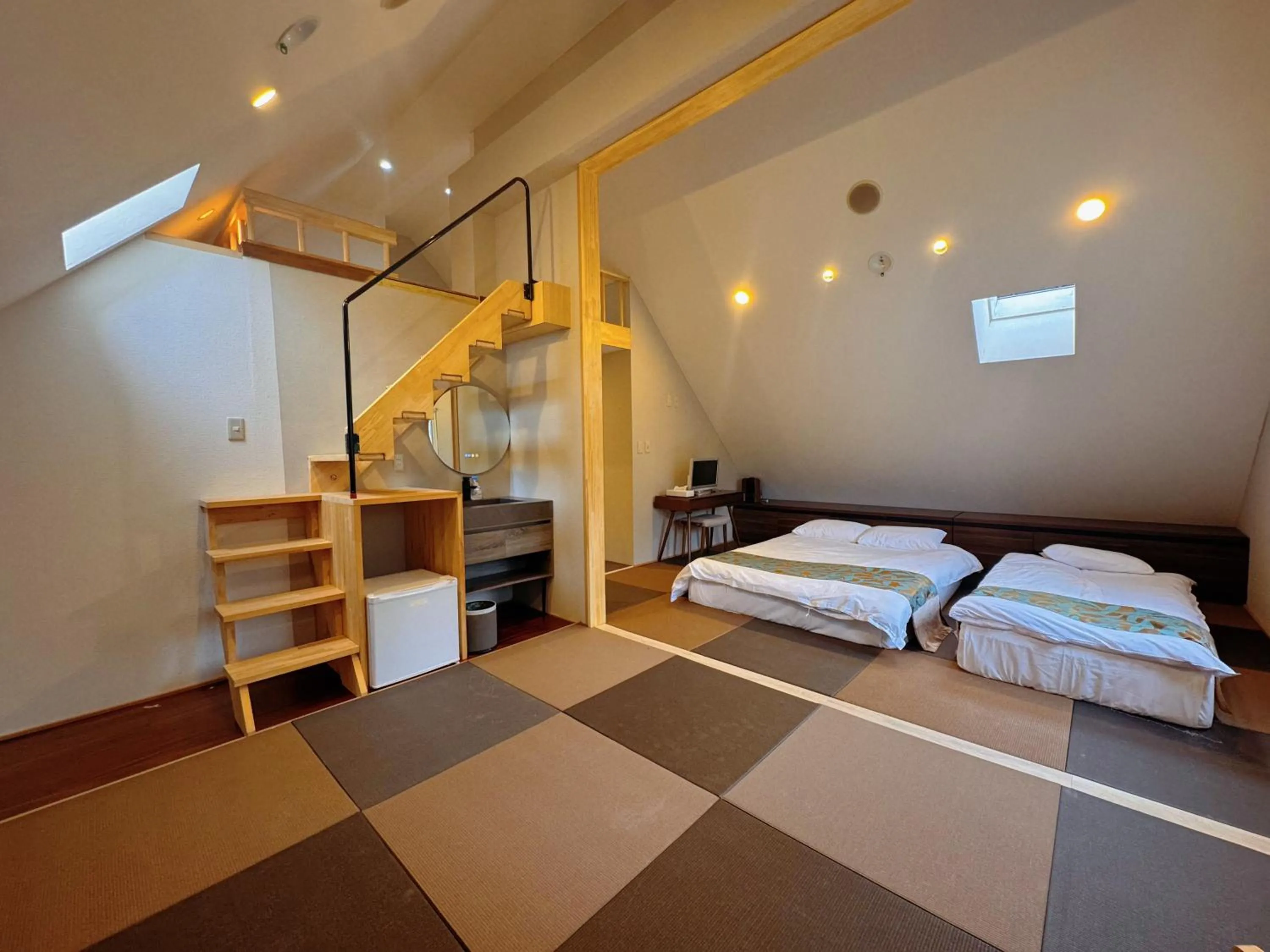 Bed in Hakuba Sun Valley Hotel